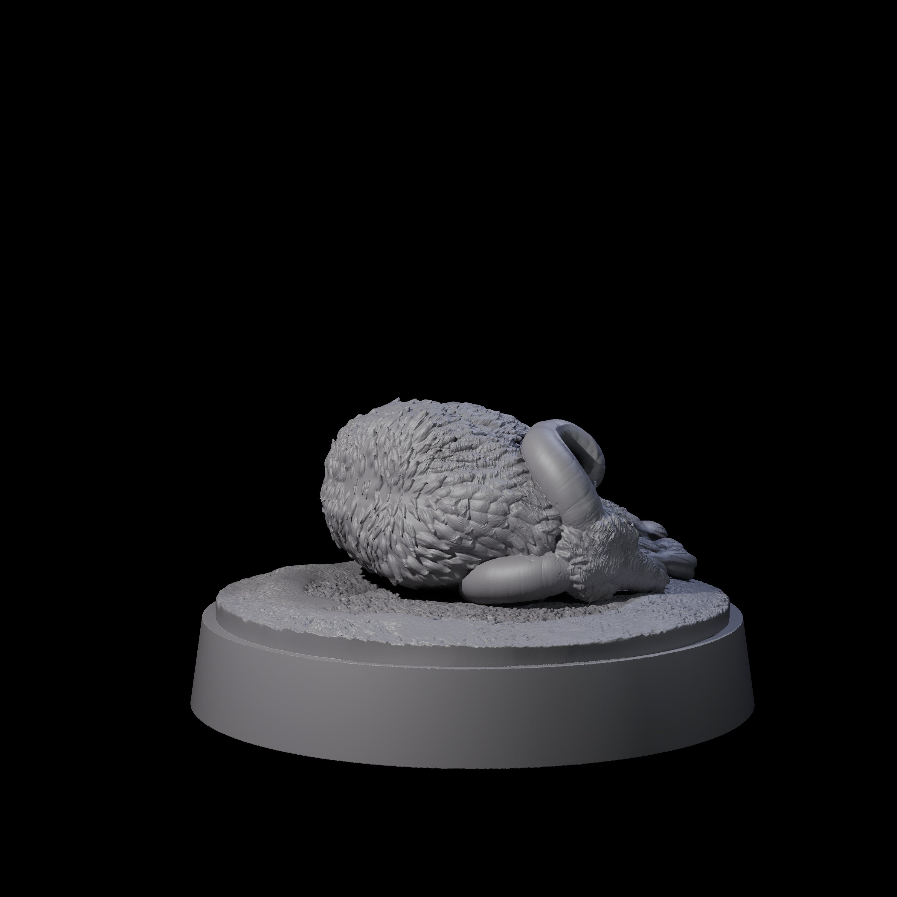 Dead Roaming Ram Miniature for Dungeons and Dragons, Pathfinder or other TTRPGs