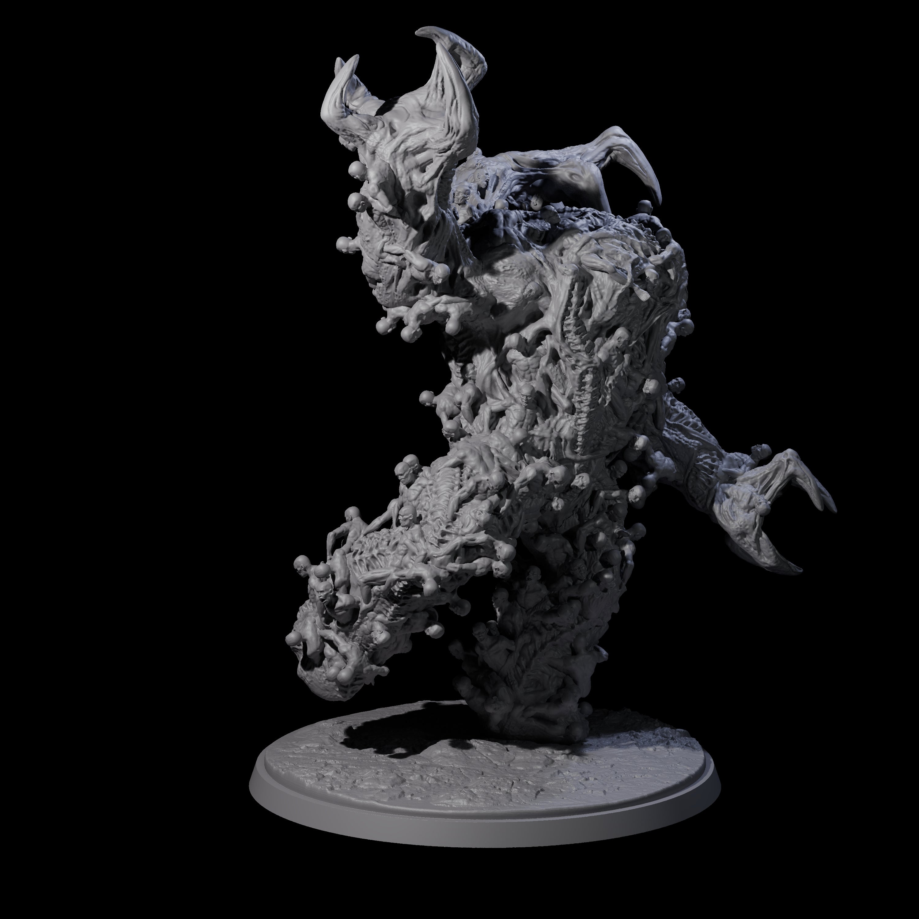 Dead Soul Amalgamite Horror Miniature for Dungeons and Dragons, Pathfinder or other TTRPGs