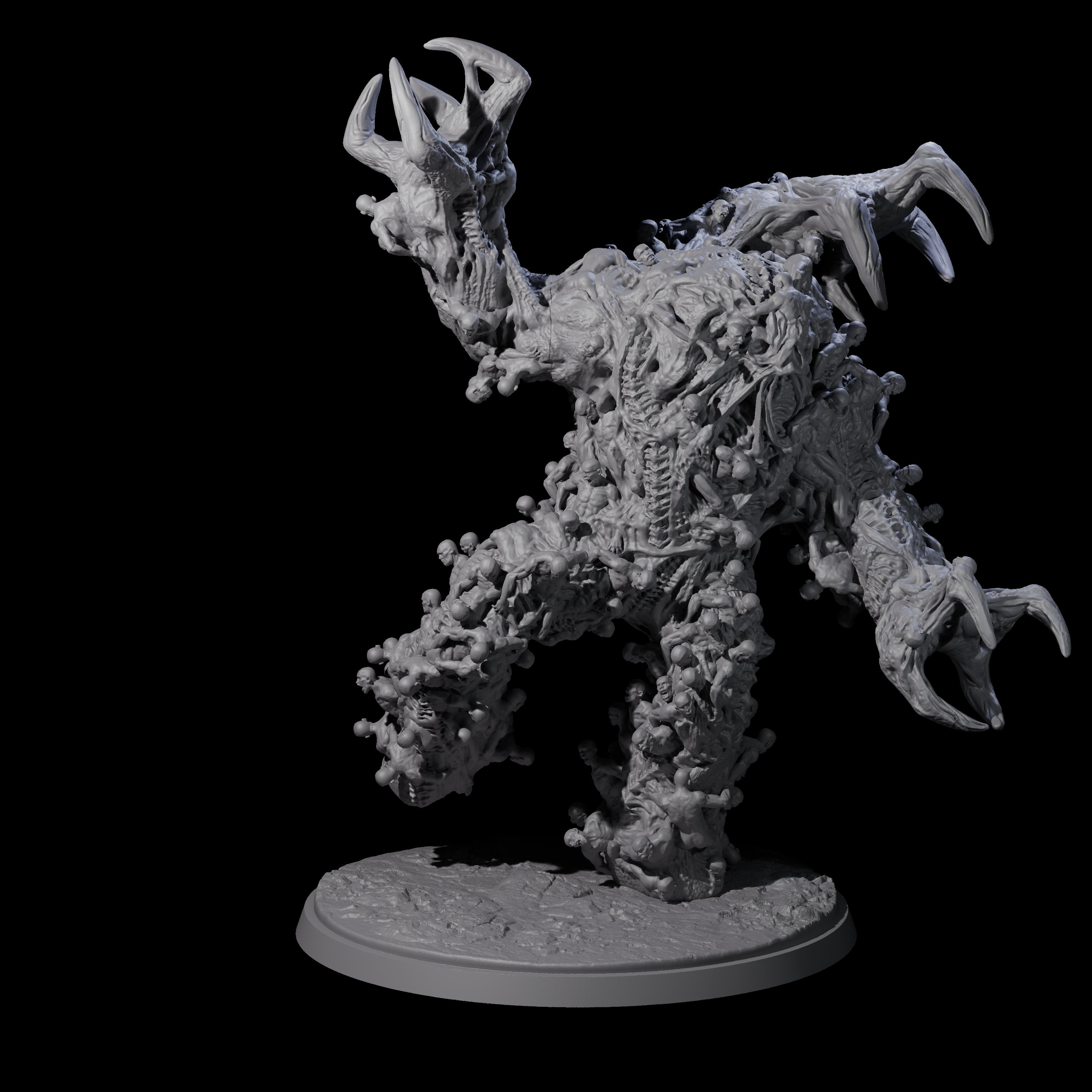 Dead Soul Amalgamite Horror Miniature for Dungeons and Dragons, Pathfinder or other TTRPGs