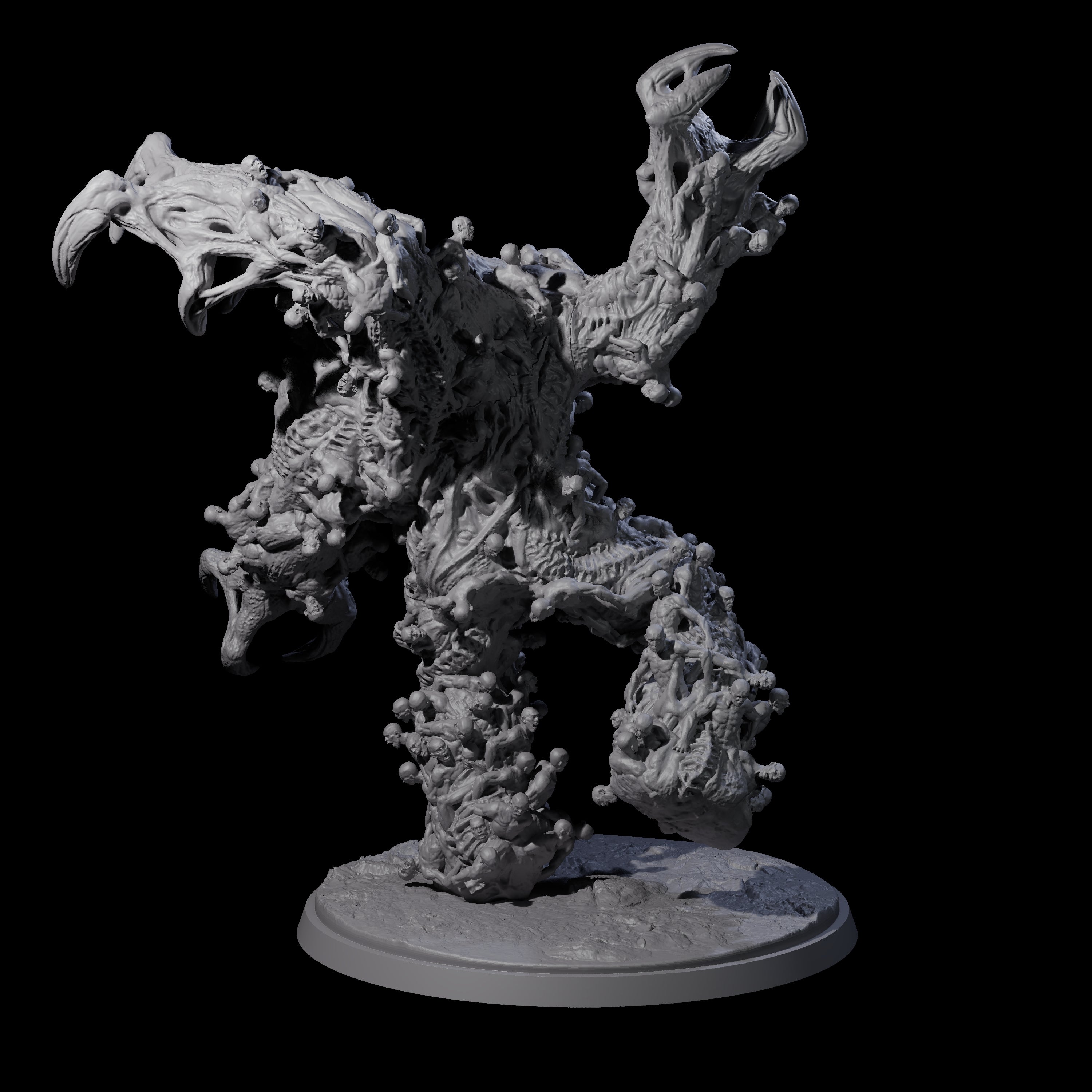 Dead Soul Amalgamite Horror Miniature for Dungeons and Dragons, Pathfinder or other TTRPGs