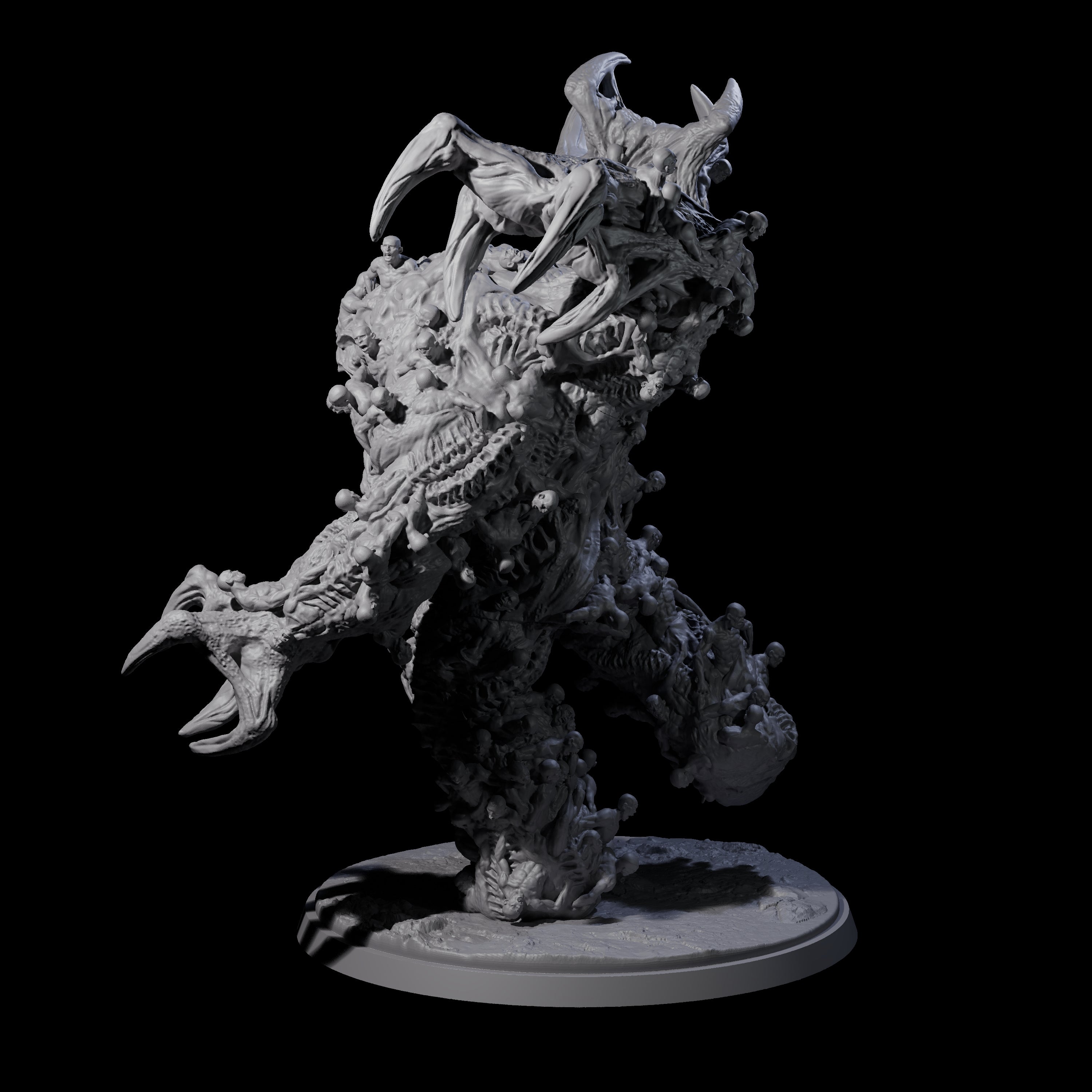 Dead Soul Amalgamite Horror Miniature for Dungeons and Dragons, Pathfinder or other TTRPGs