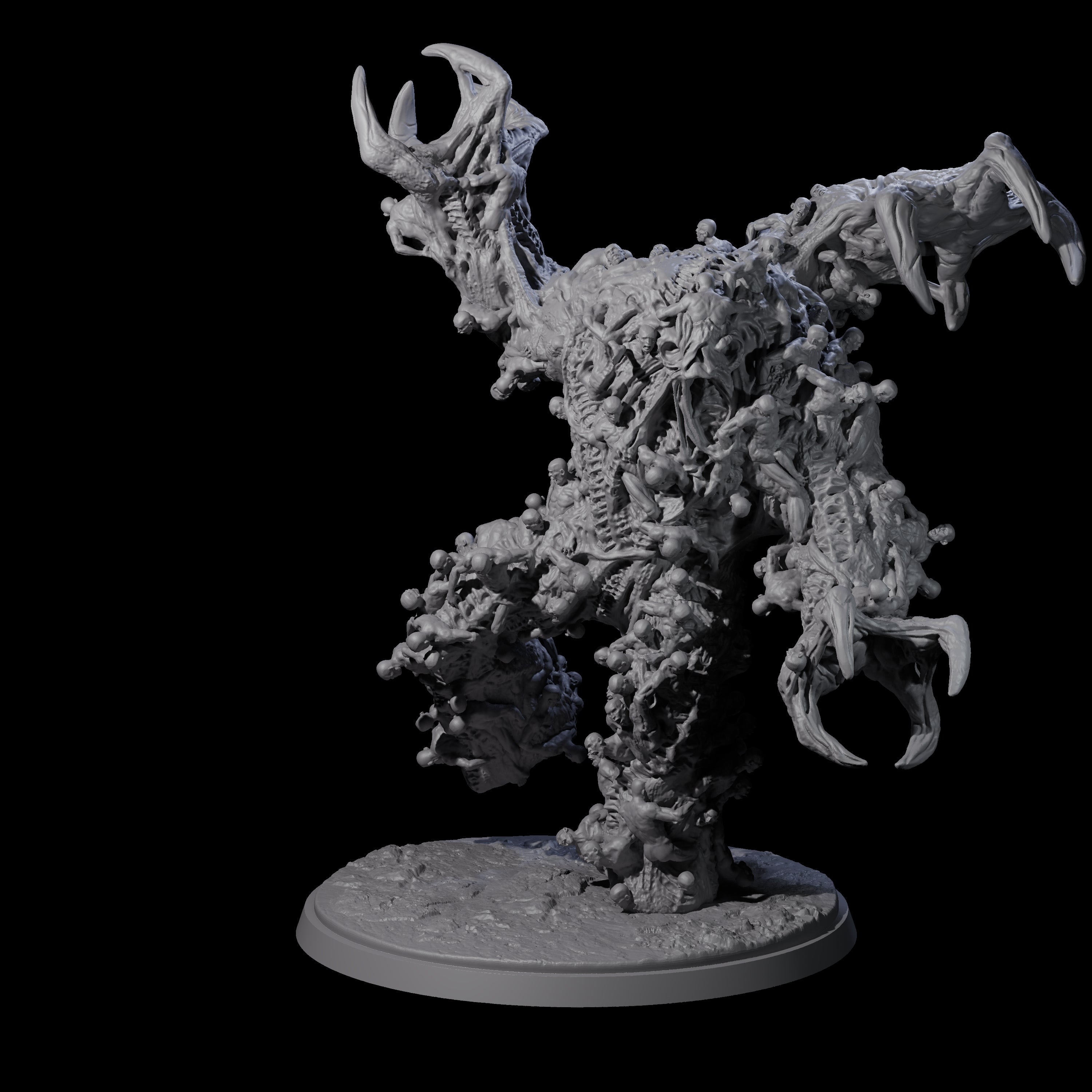Dead Soul Amalgamite Horror Miniature for Dungeons and Dragons, Pathfinder or other TTRPGs