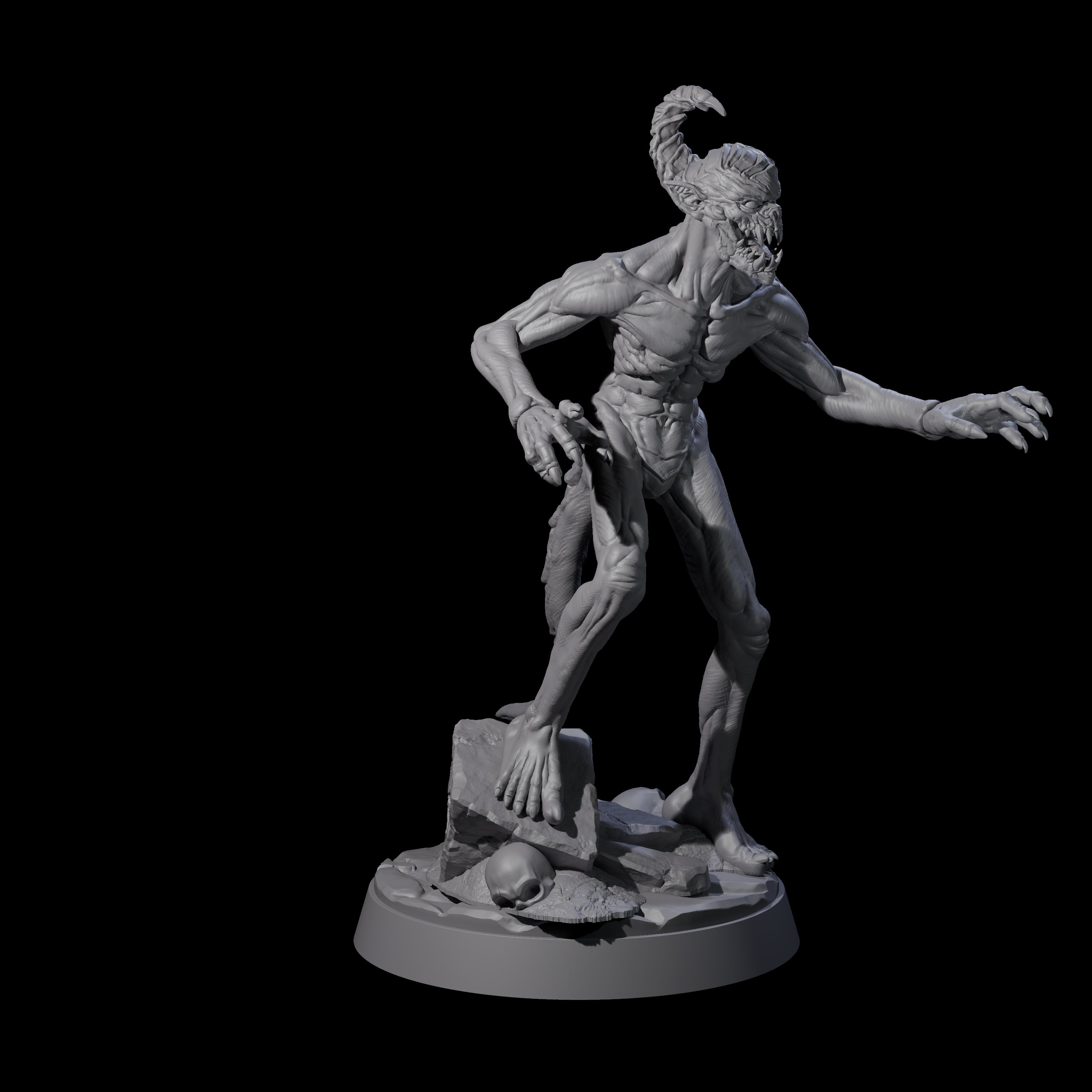 Deadly Babau A Miniature for Dungeons and Dragons, Pathfinder or other TTRPGs