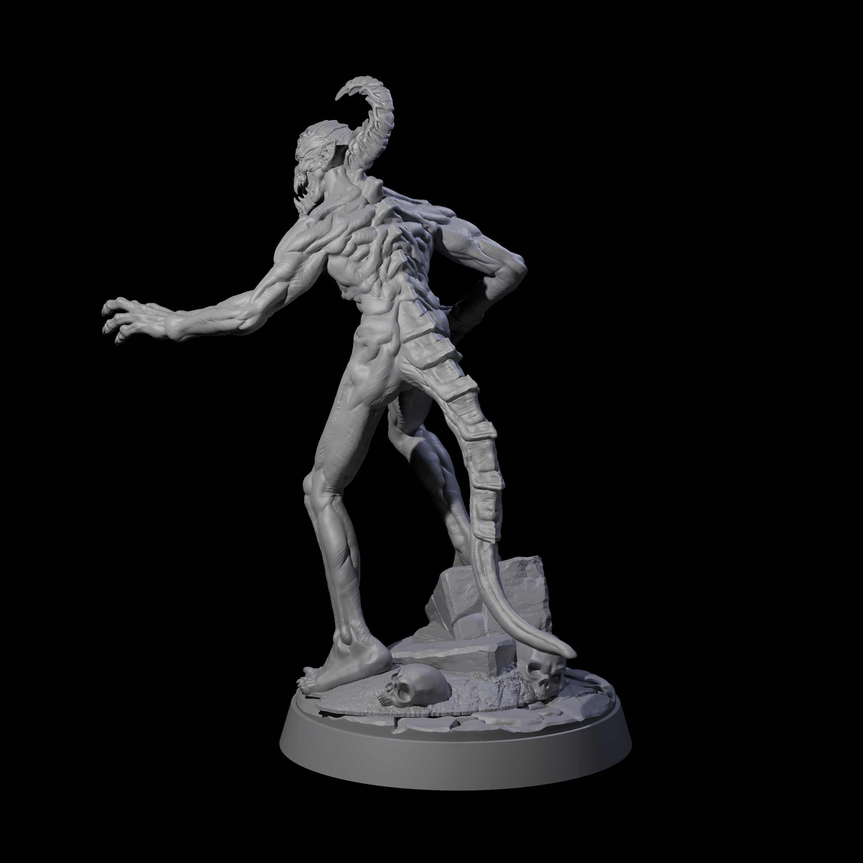Deadly Babau A Miniature for Dungeons and Dragons, Pathfinder or other TTRPGs