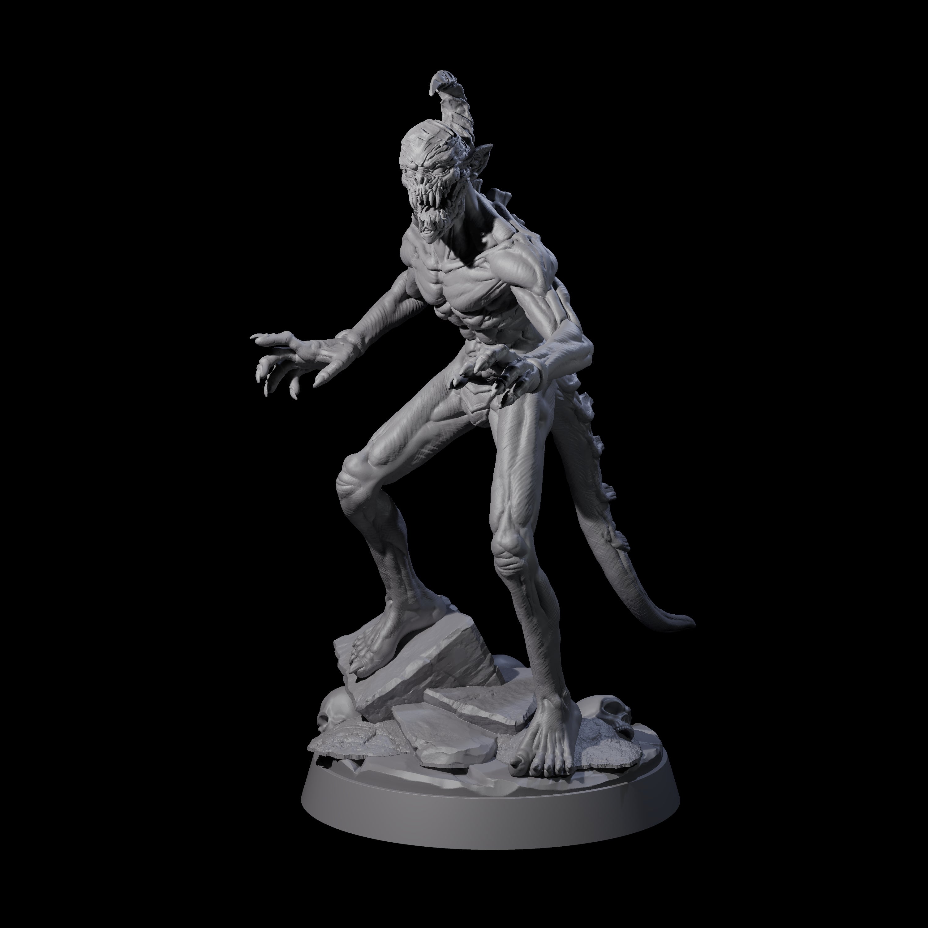 Deadly Babau A Miniature for Dungeons and Dragons, Pathfinder or other TTRPGs