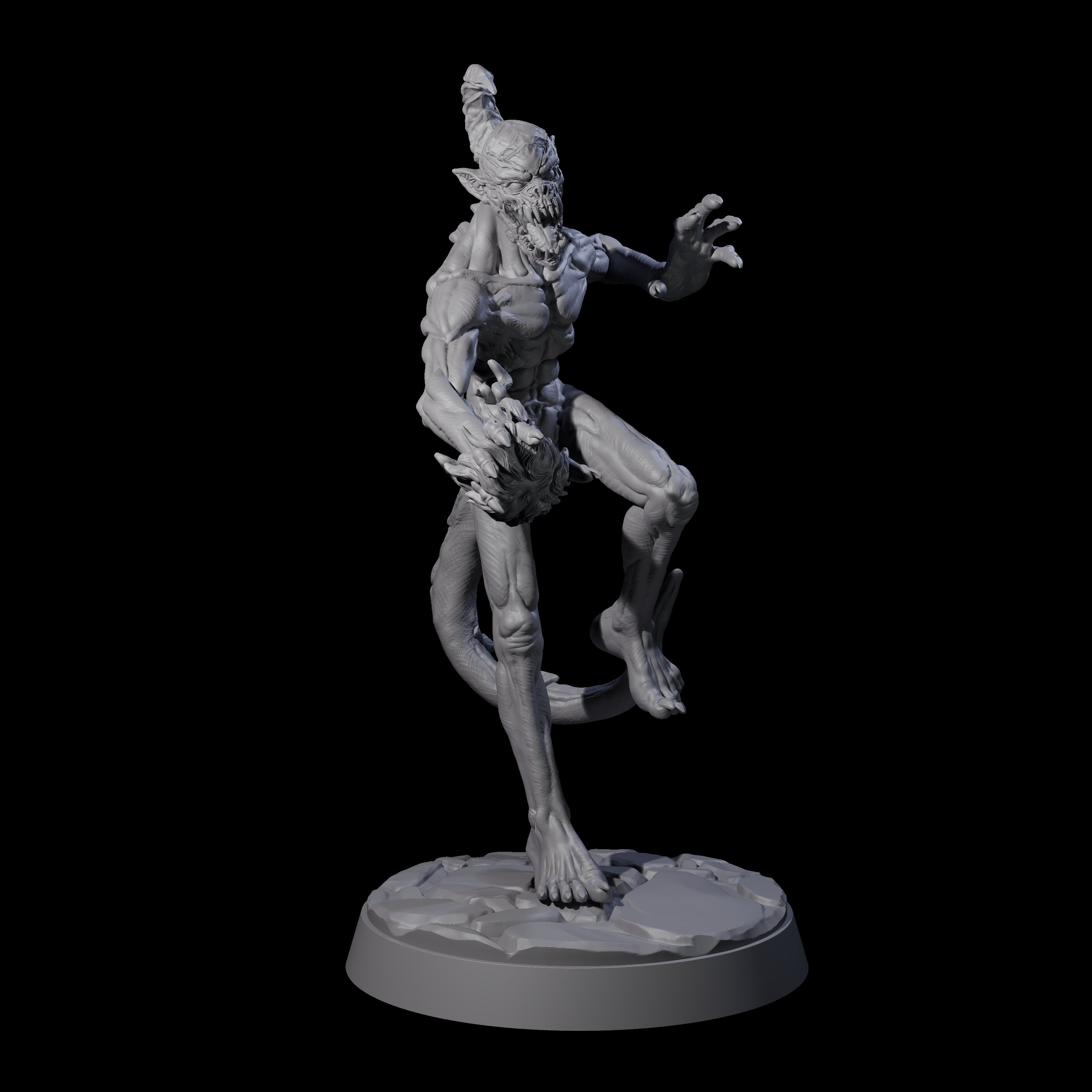 Deadly Babau B Miniature for Dungeons and Dragons, Pathfinder or other TTRPGs