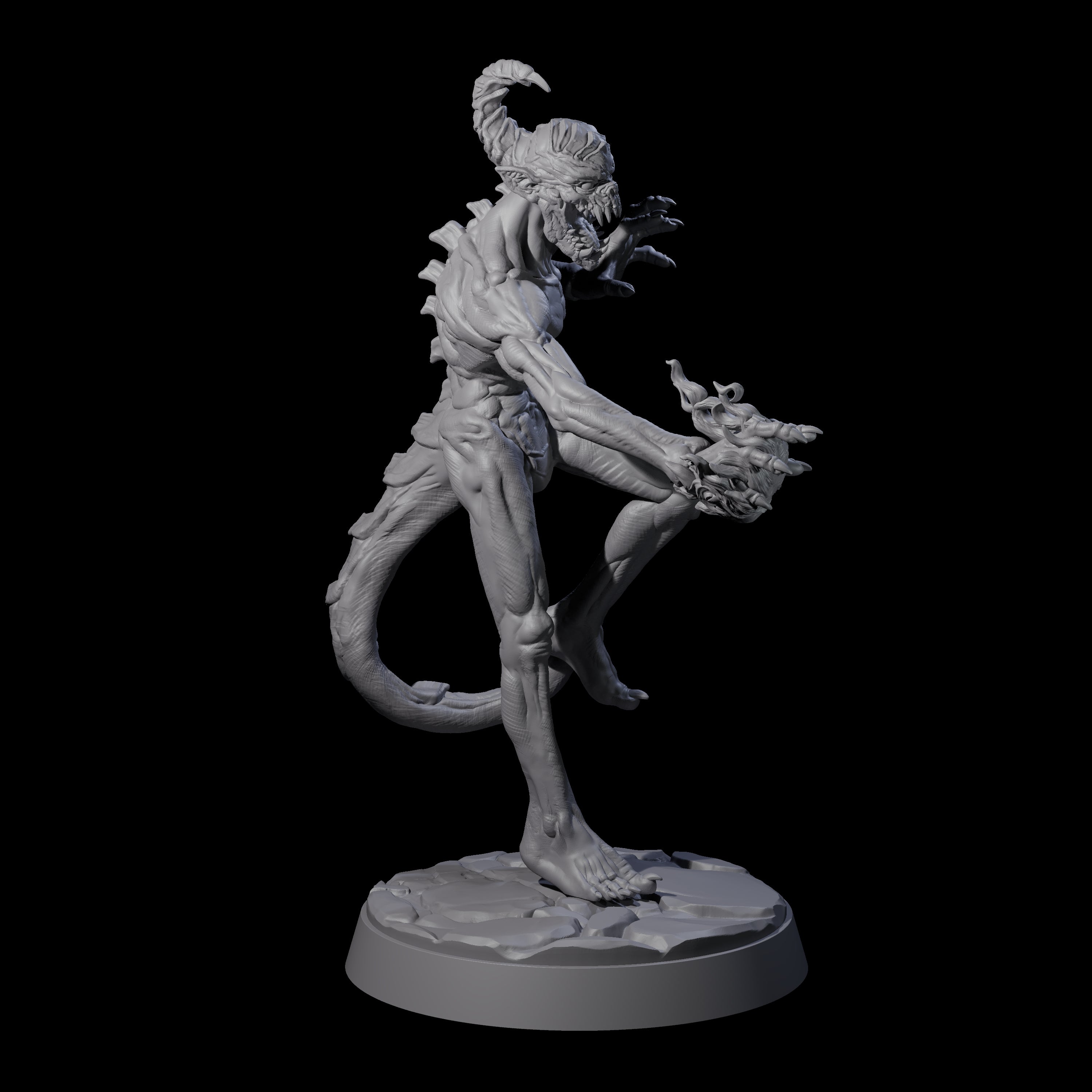 Deadly Babau B Miniature for Dungeons and Dragons, Pathfinder or other TTRPGs