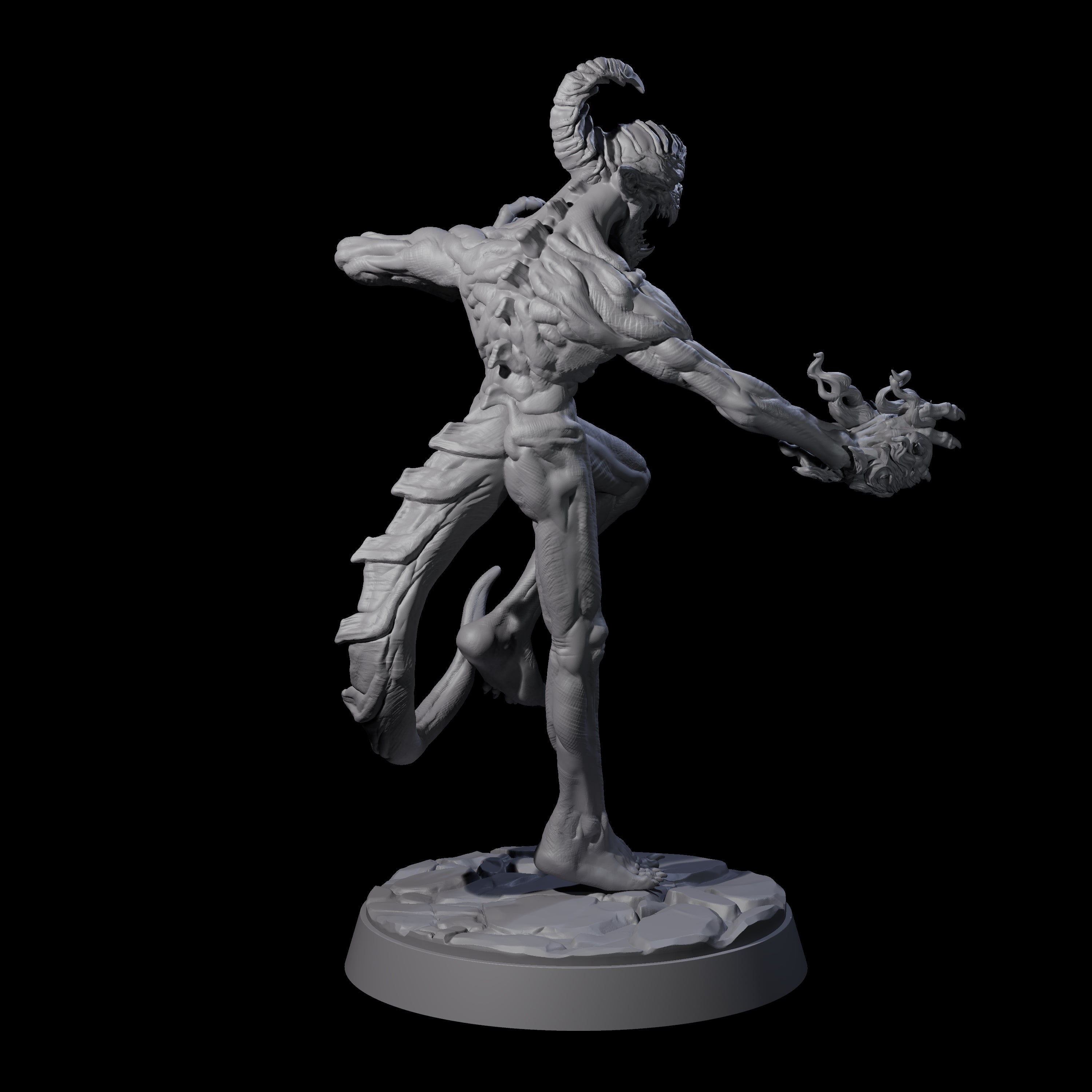 Deadly Babau B Miniature for Dungeons and Dragons, Pathfinder or other TTRPGs