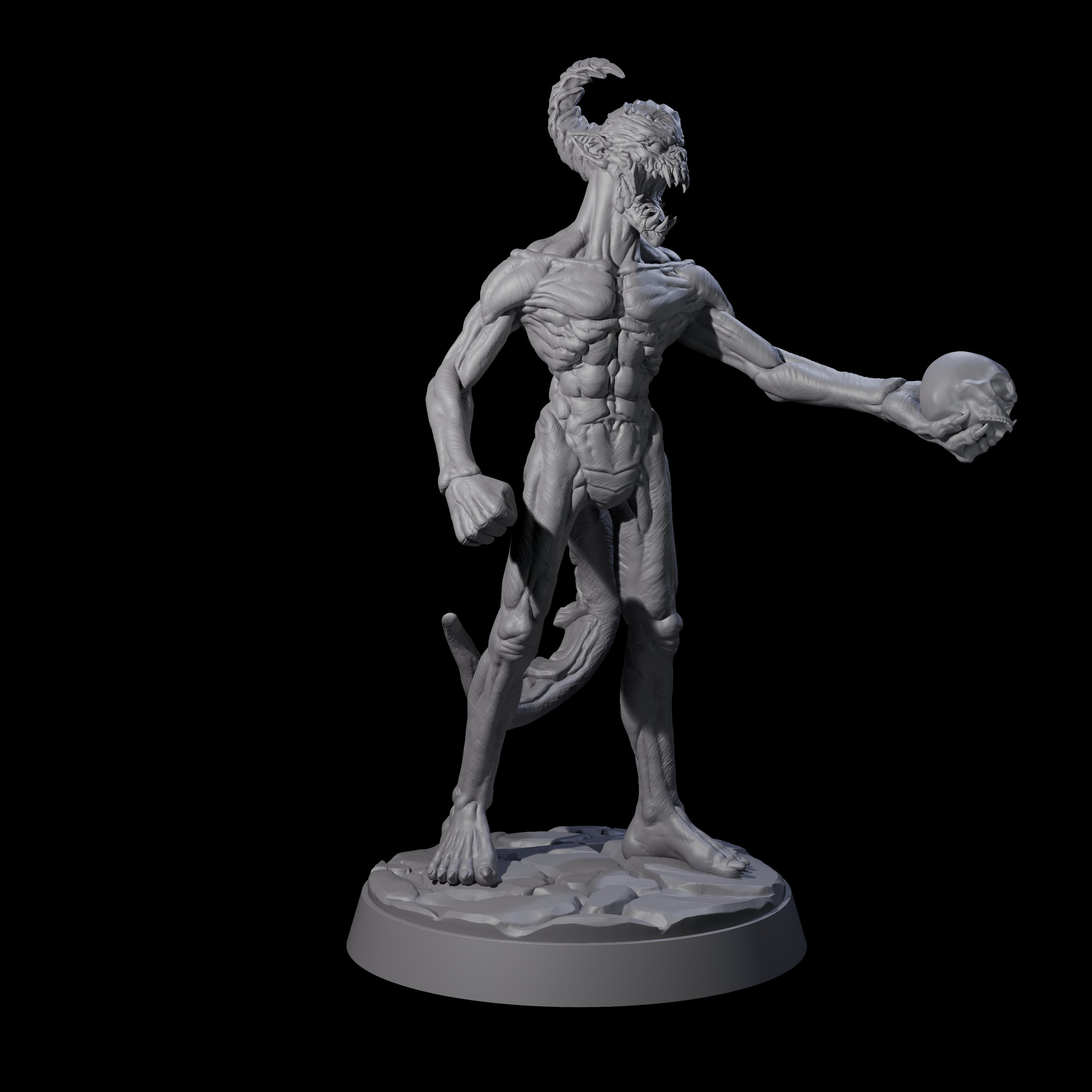 Deadly Babau C Miniature for Dungeons and Dragons, Pathfinder or other TTRPGs
