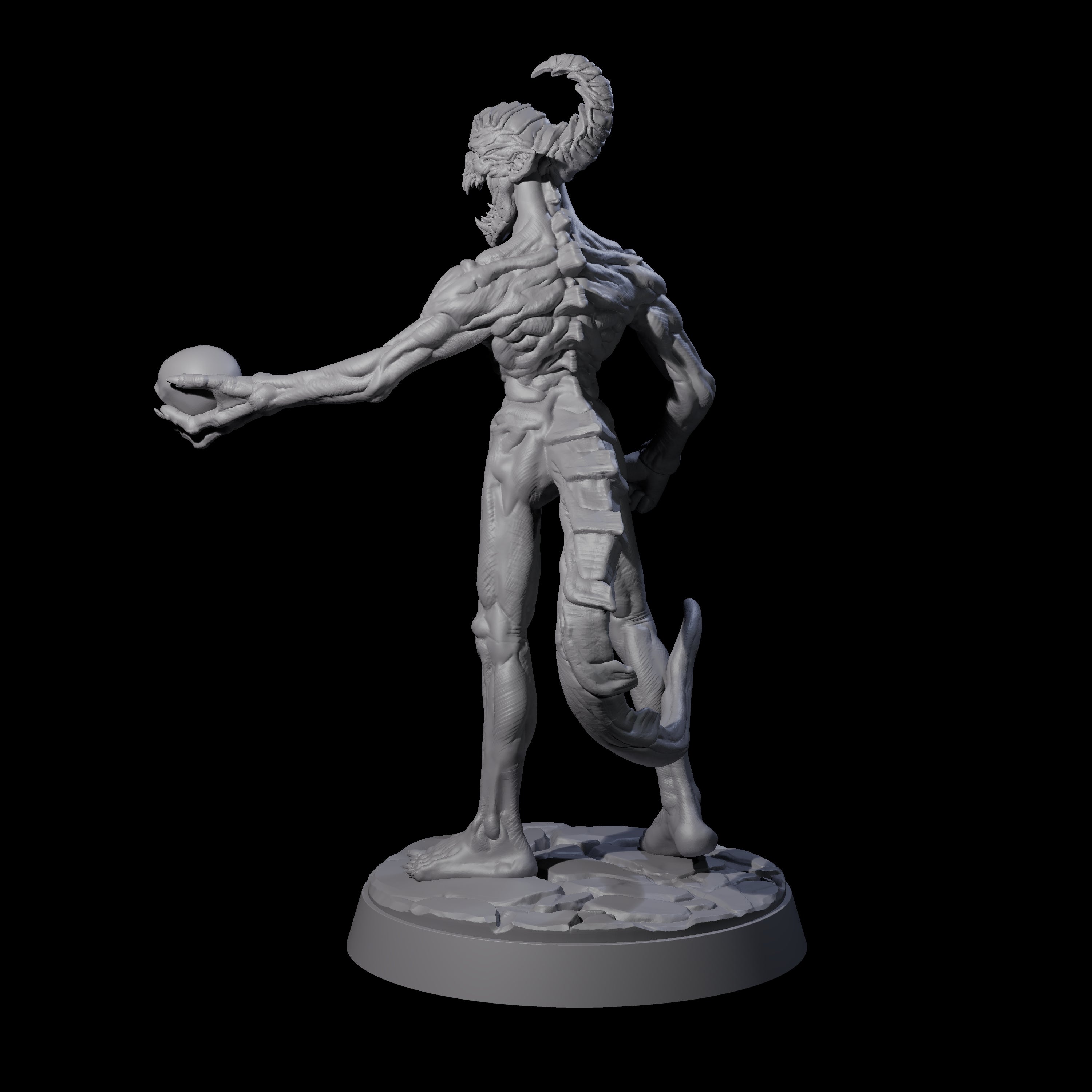 Deadly Babau C Miniature for Dungeons and Dragons, Pathfinder or other TTRPGs
