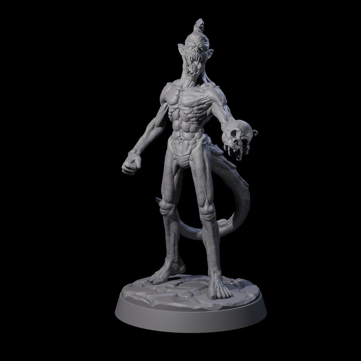 Deadly Babau C Miniature for Dungeons and Dragons, Pathfinder or other TTRPGs