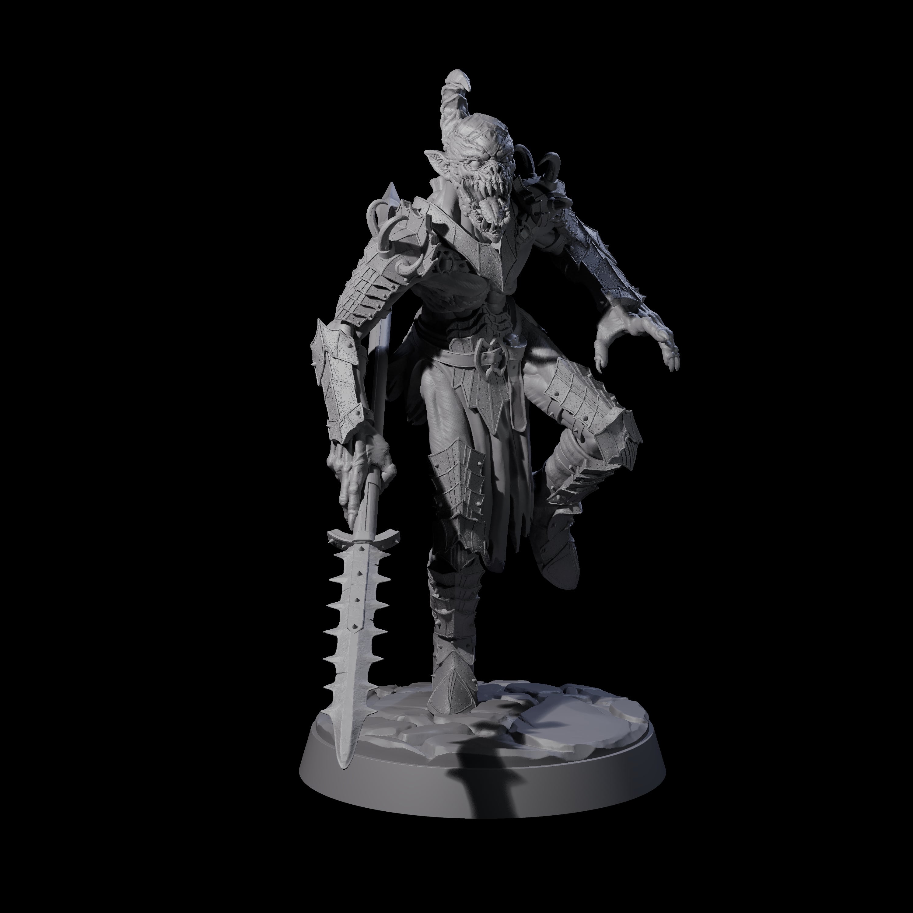 Deadly Babau E Miniature for Dungeons and Dragons, Pathfinder or other TTRPGs