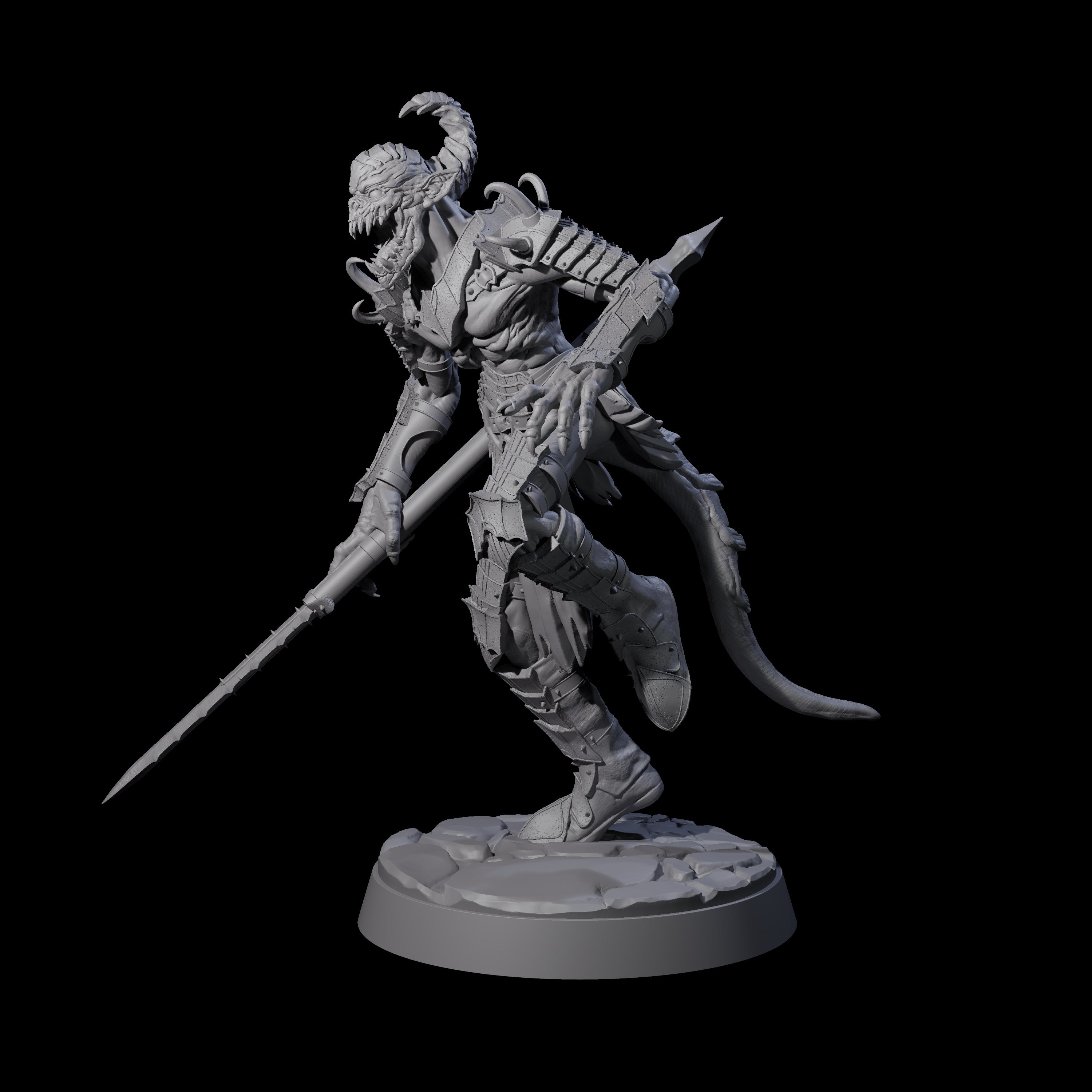 Deadly Babau E Miniature for Dungeons and Dragons, Pathfinder or other TTRPGs