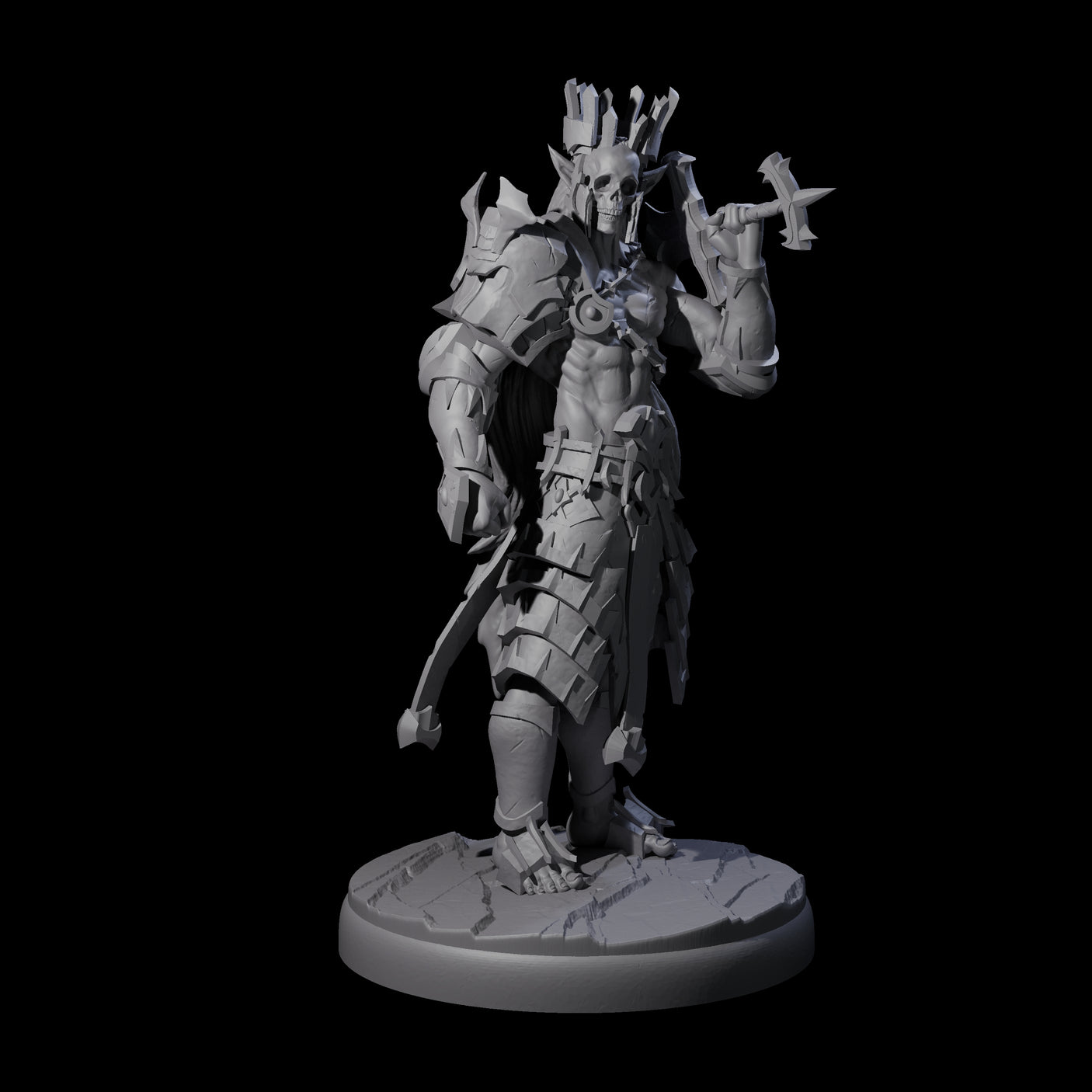 Deadly Dark Elf Marauder B Miniature for Dungeons and Dragons, Pathfinder or other TTRPGs