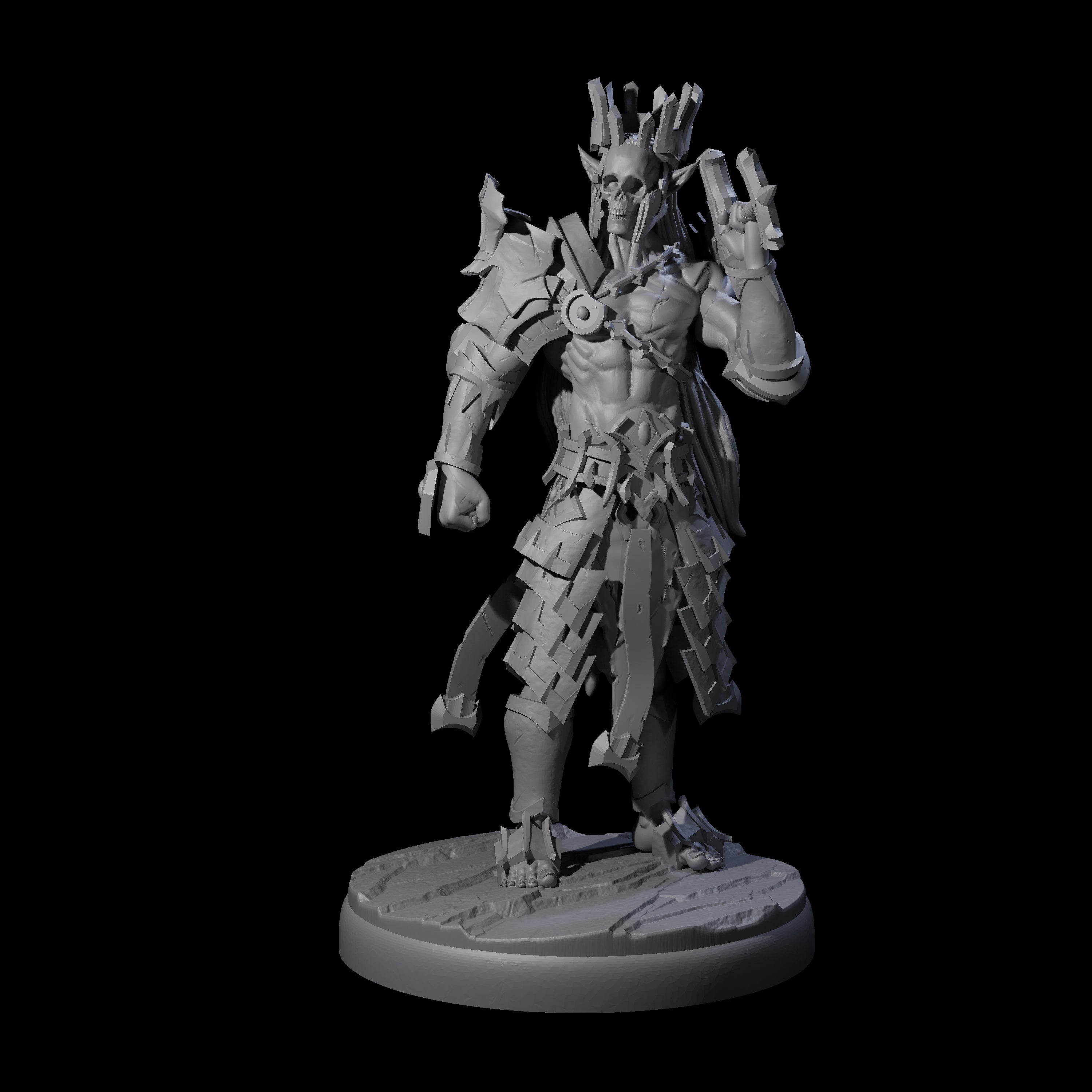 Deadly Dark Elf Marauder B Miniature for Dungeons and Dragons, Pathfinder or other TTRPGs