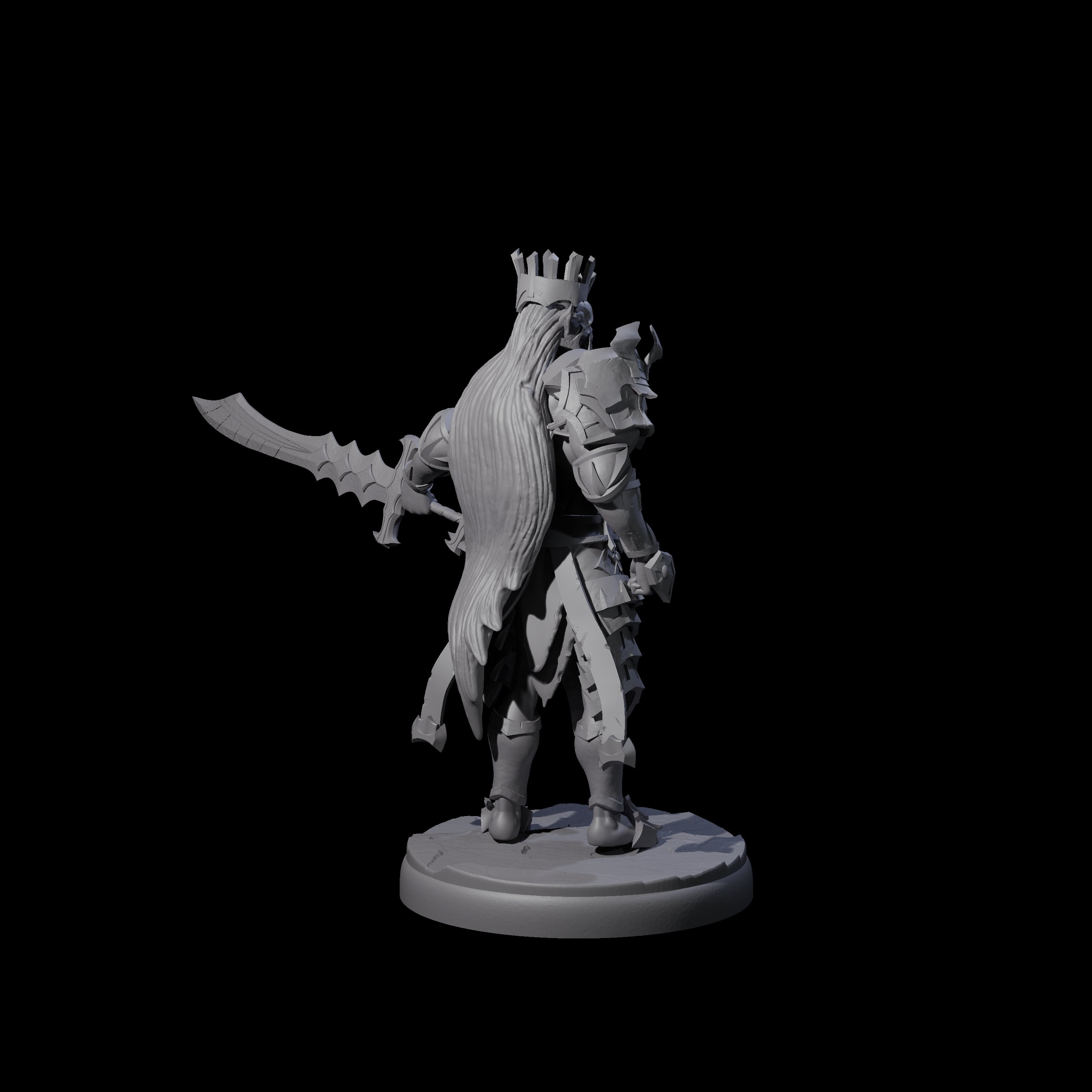 Deadly Dark Elf Marauder C Miniature for Dungeons and Dragons, Pathfinder or other TTRPGs