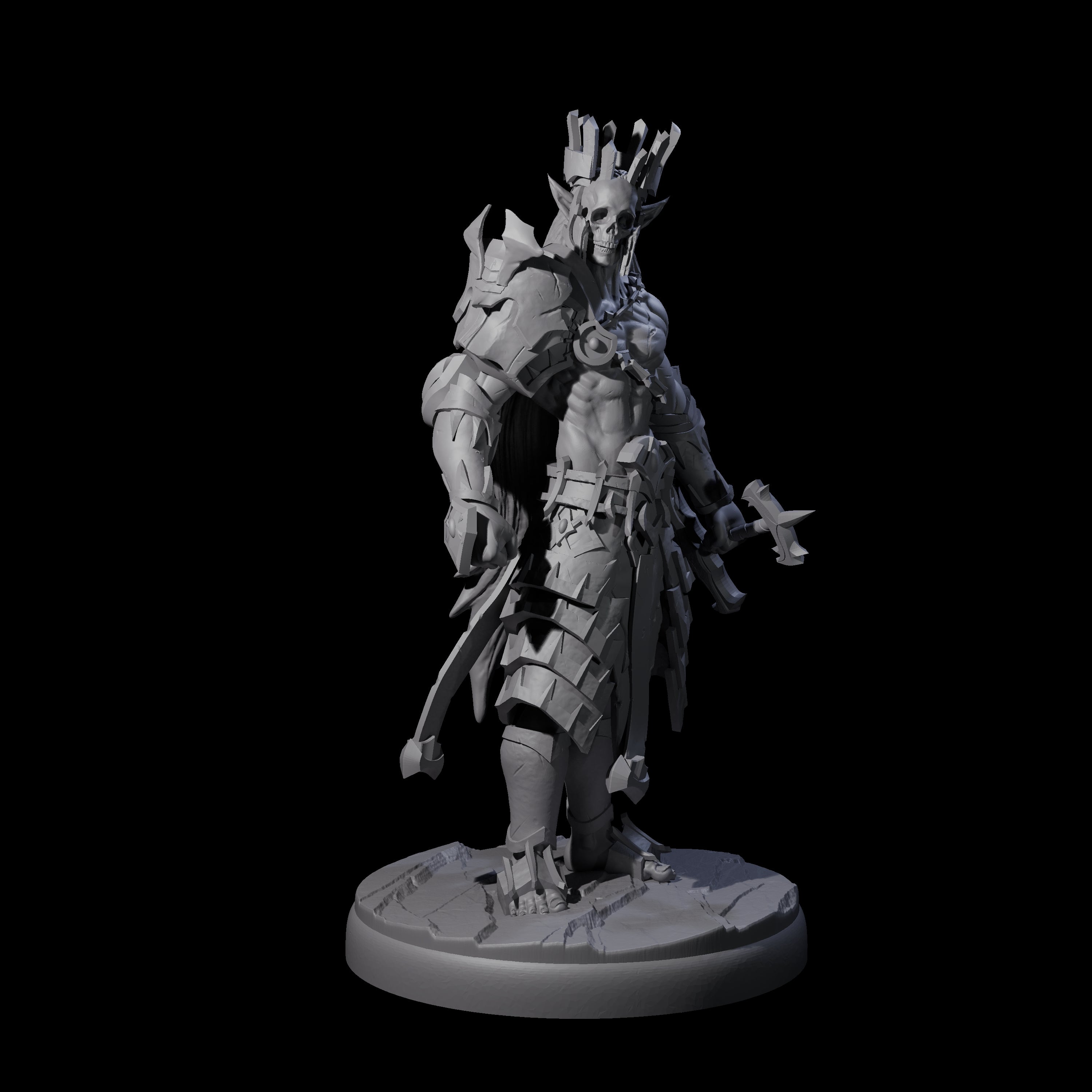 Deadly Dark Elf Marauder E Miniature for Dungeons and Dragons, Pathfinder or other TTRPGs