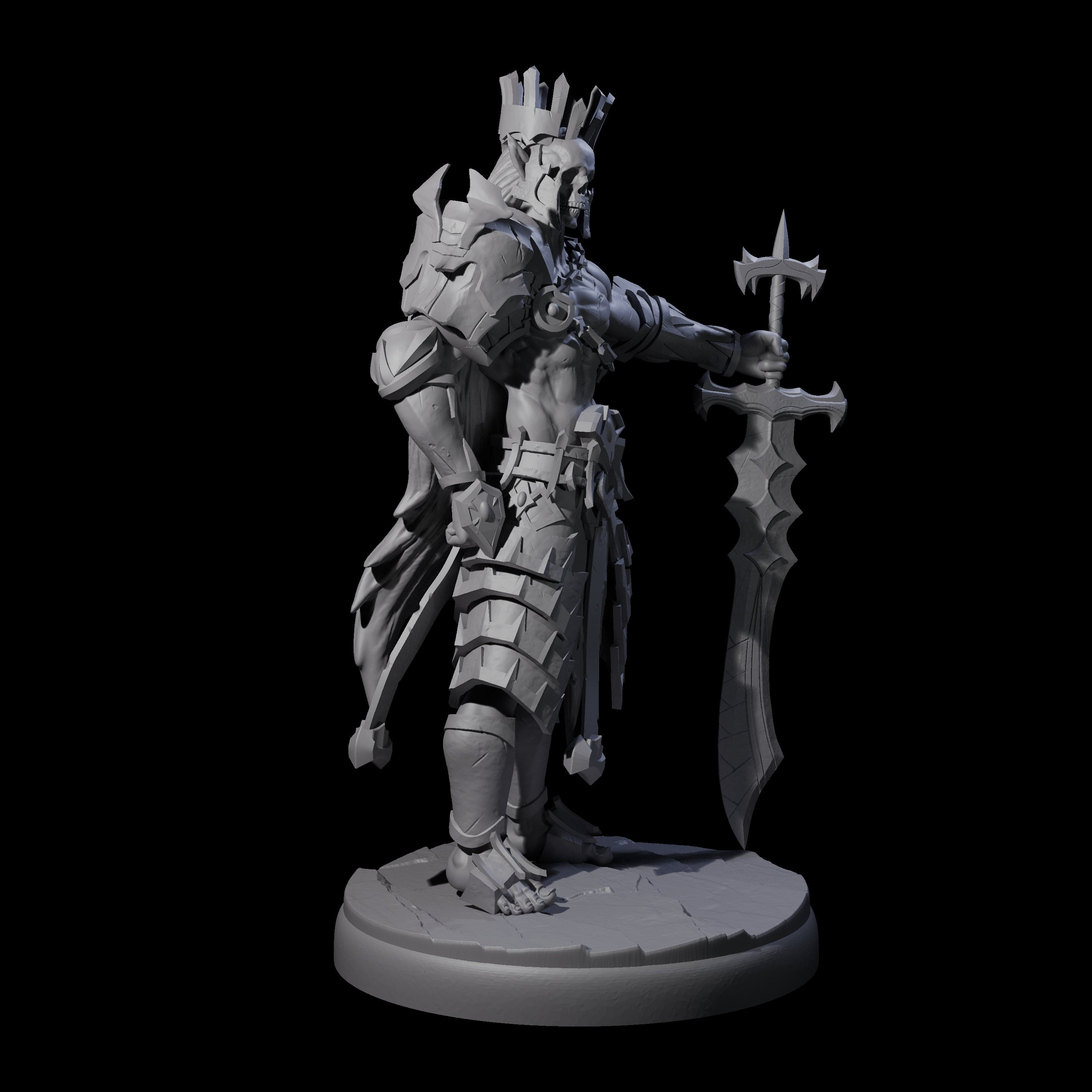 Deadly Dark Elf Marauder F Miniature for Dungeons and Dragons, Pathfinder or other TTRPGs
