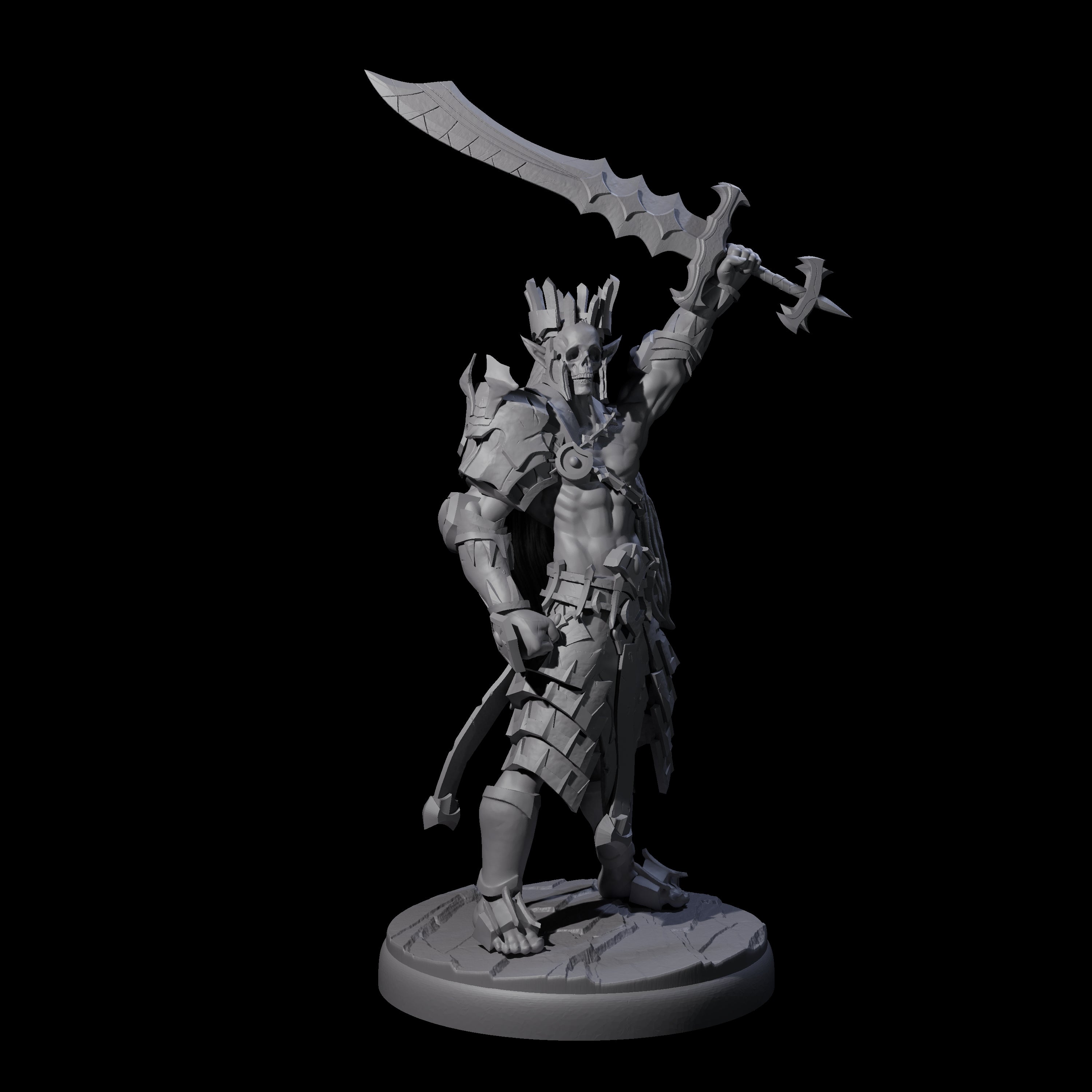 Deadly Dark Elf Marauder G Miniature for Dungeons and Dragons, Pathfinder or other TTRPGs