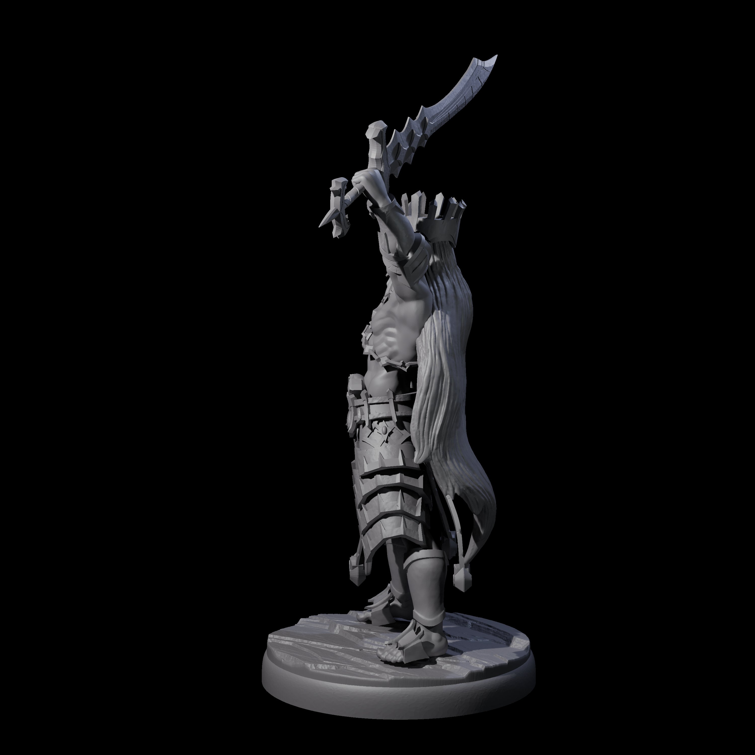 Deadly Dark Elf Marauder G Miniature for Dungeons and Dragons, Pathfinder or other TTRPGs