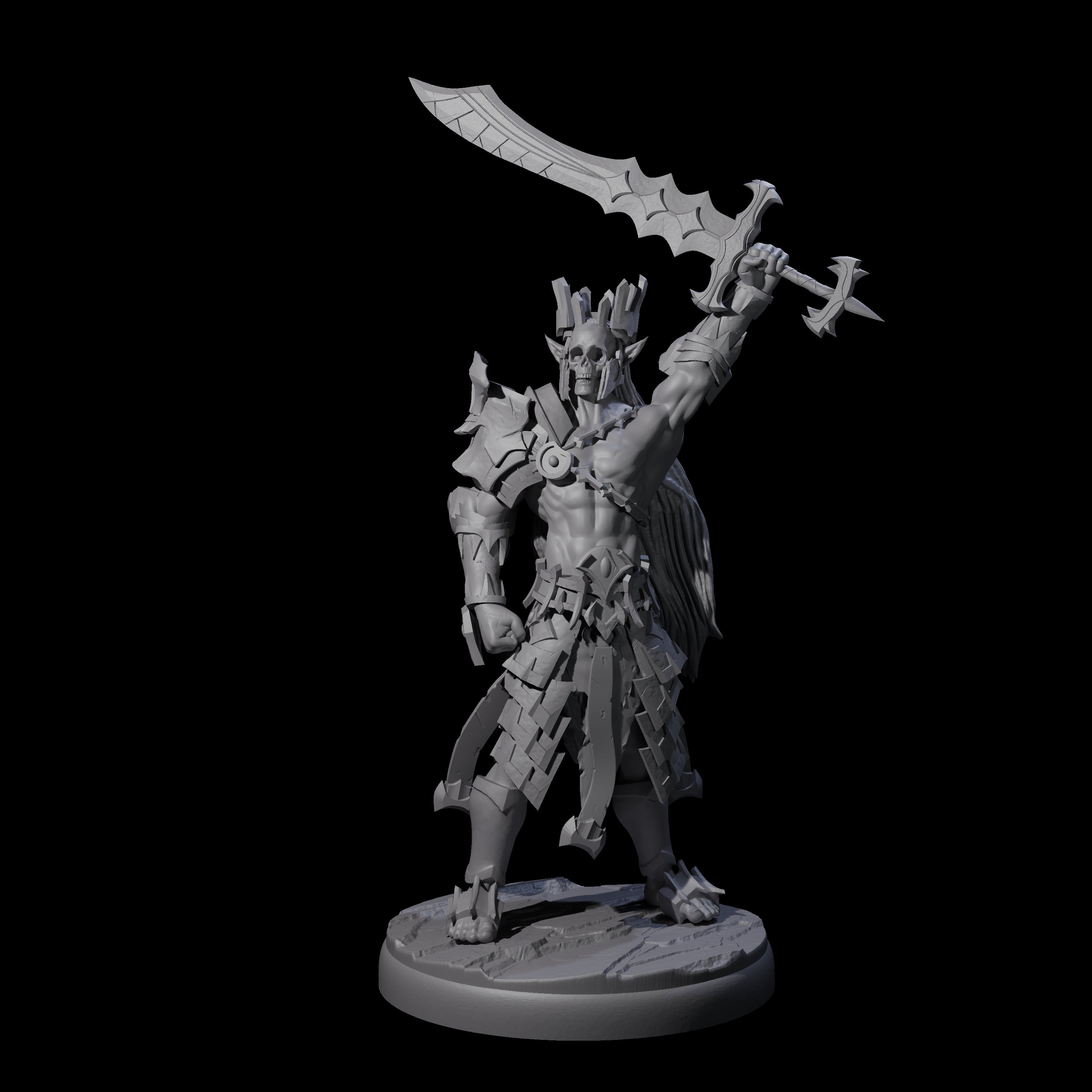 Deadly Dark Elf Marauder G Miniature for Dungeons and Dragons, Pathfinder or other TTRPGs