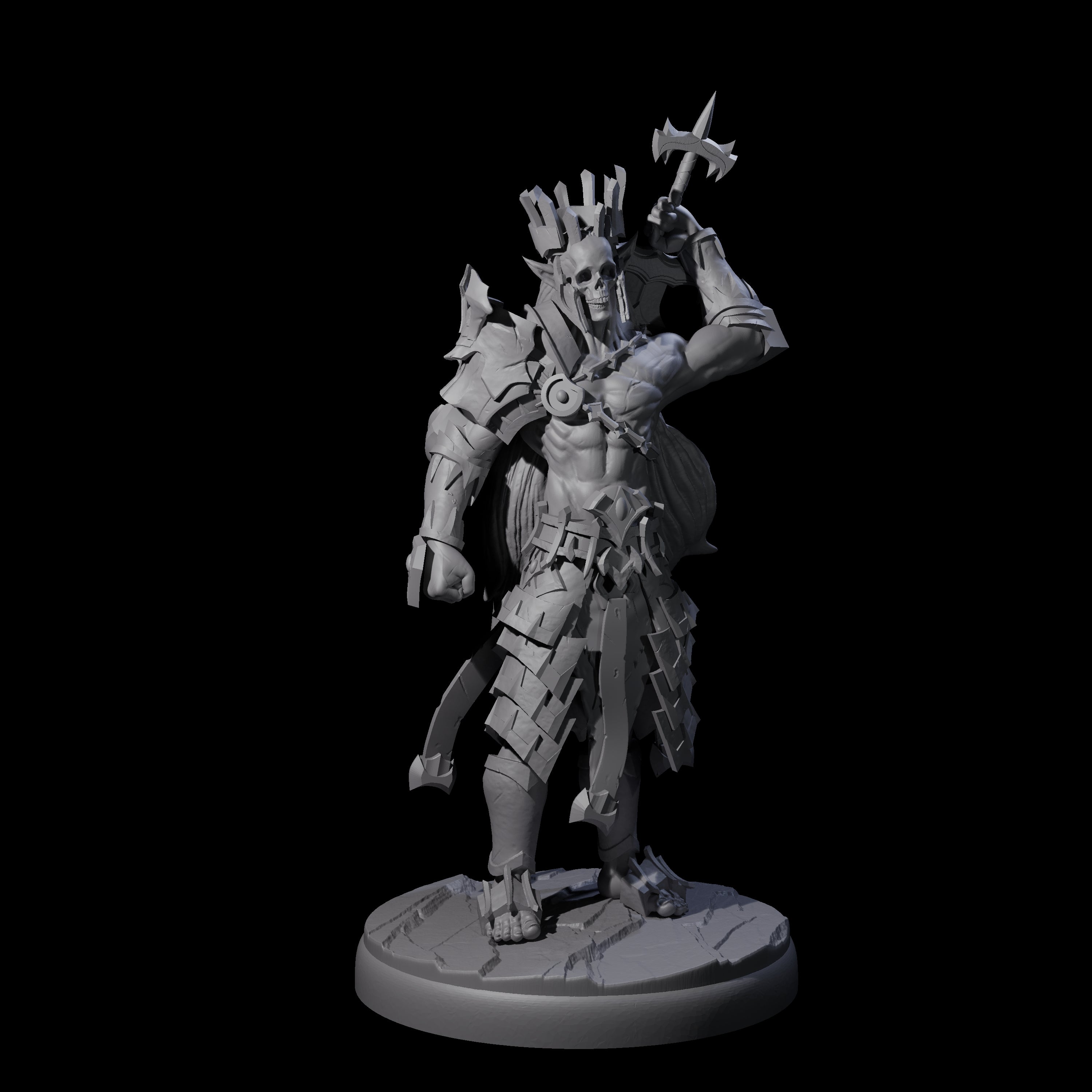 Deadly Dark Elf Marauder H Miniature for Dungeons and Dragons, Pathfinder or other TTRPGs