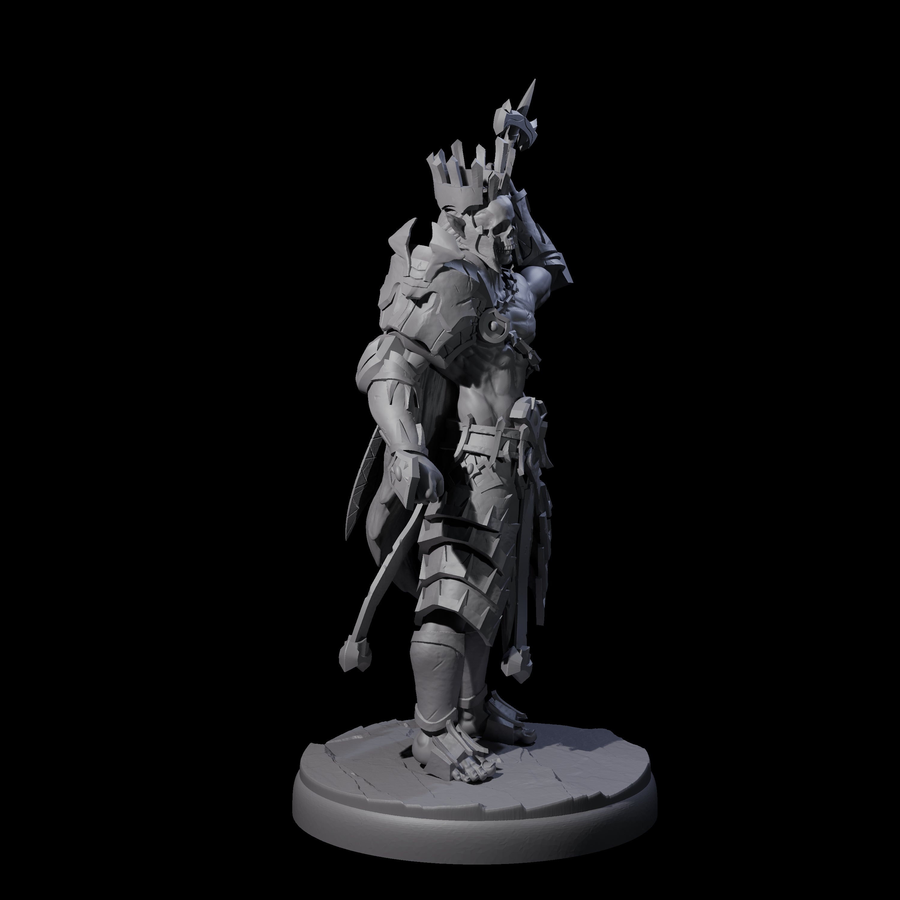 Deadly Dark Elf Marauder H Miniature for Dungeons and Dragons, Pathfinder or other TTRPGs
