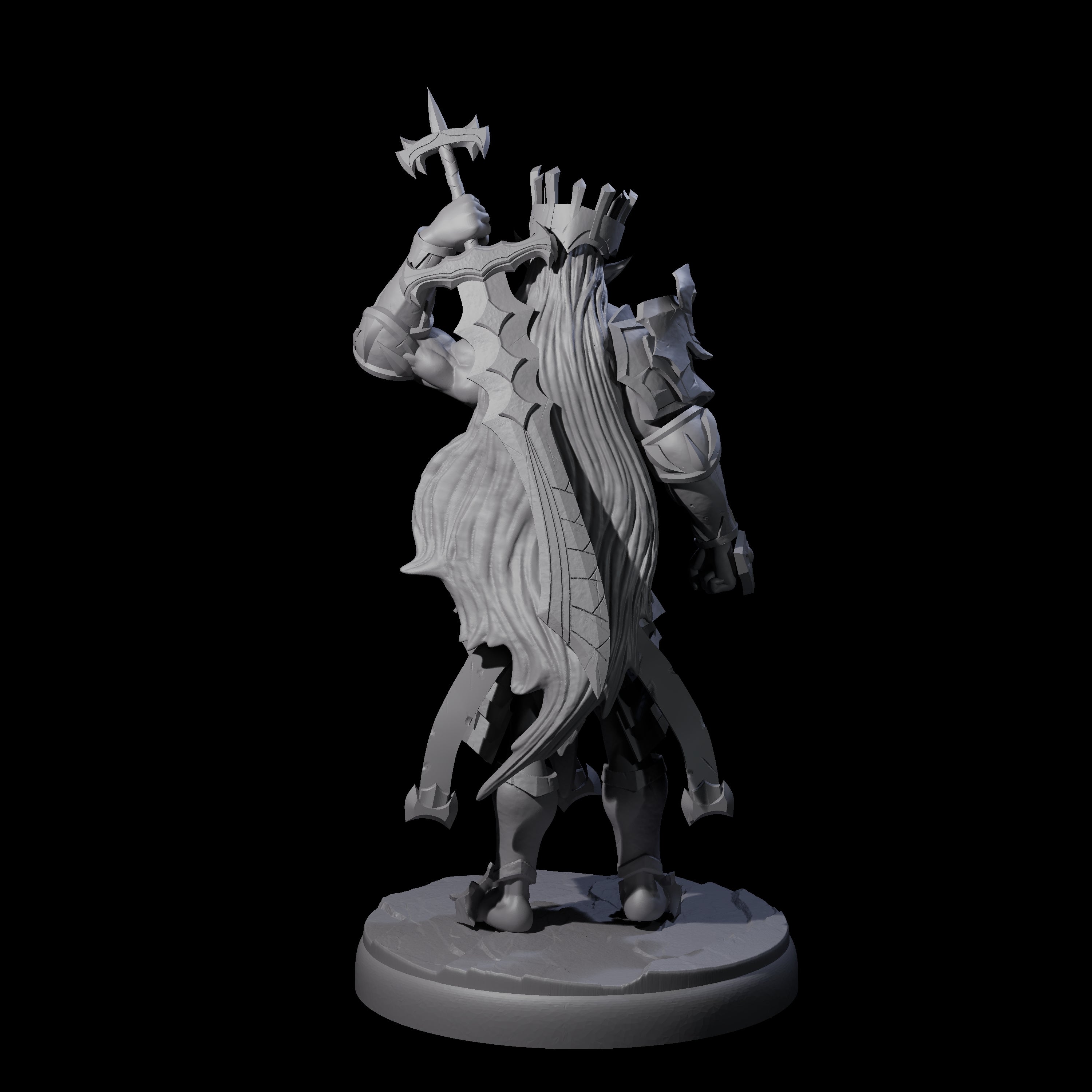 Deadly Dark Elf Marauder H Miniature for Dungeons and Dragons, Pathfinder or other TTRPGs