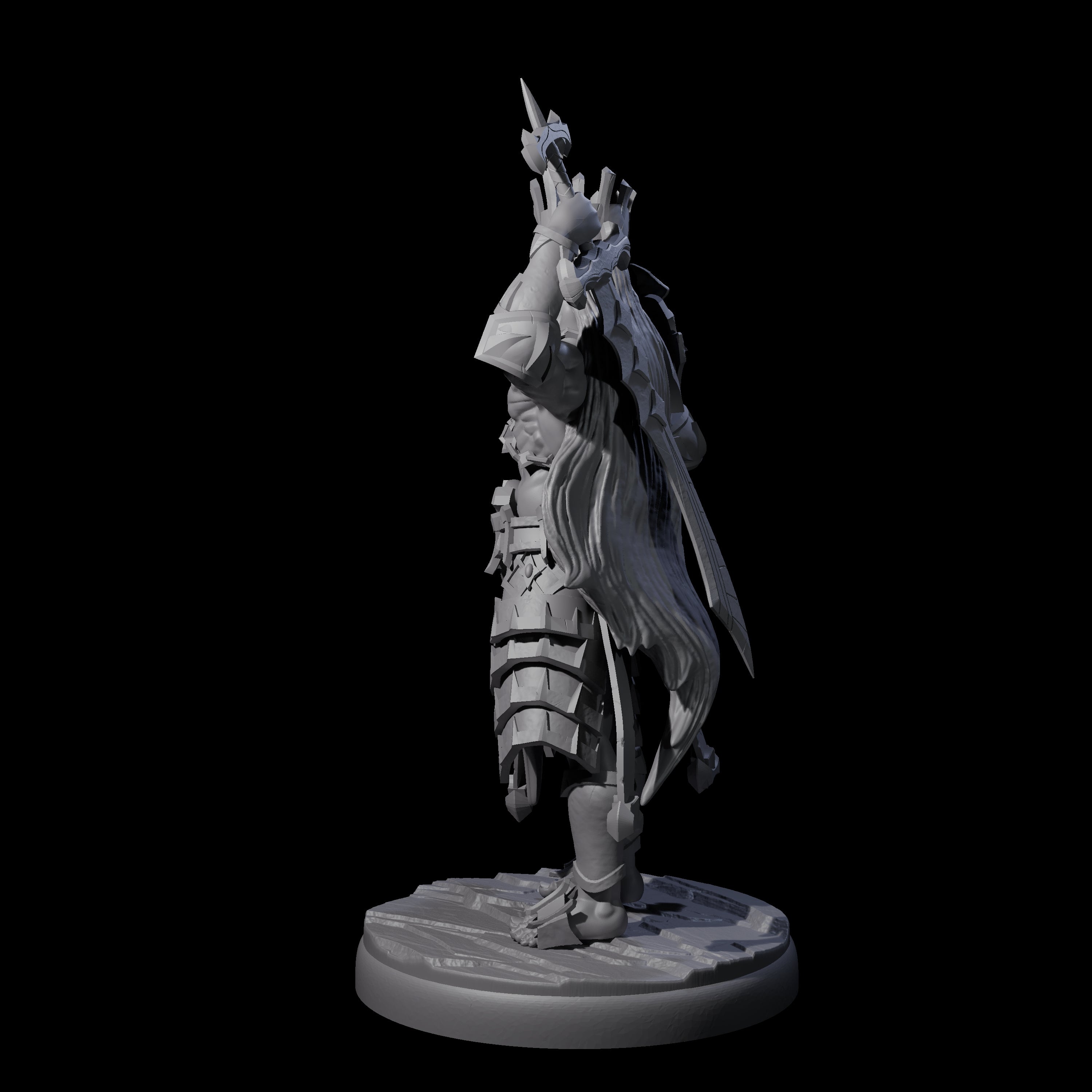 Deadly Dark Elf Marauder H Miniature for Dungeons and Dragons, Pathfinder or other TTRPGs