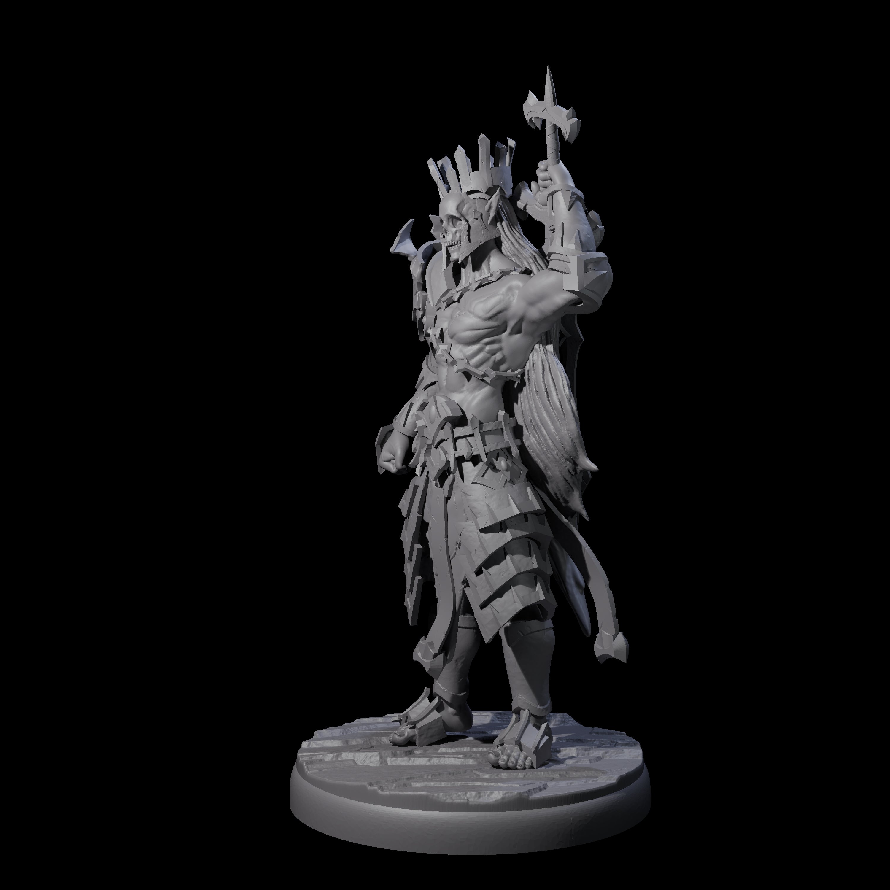 Deadly Dark Elf Marauder H Miniature for Dungeons and Dragons, Pathfinder or other TTRPGs