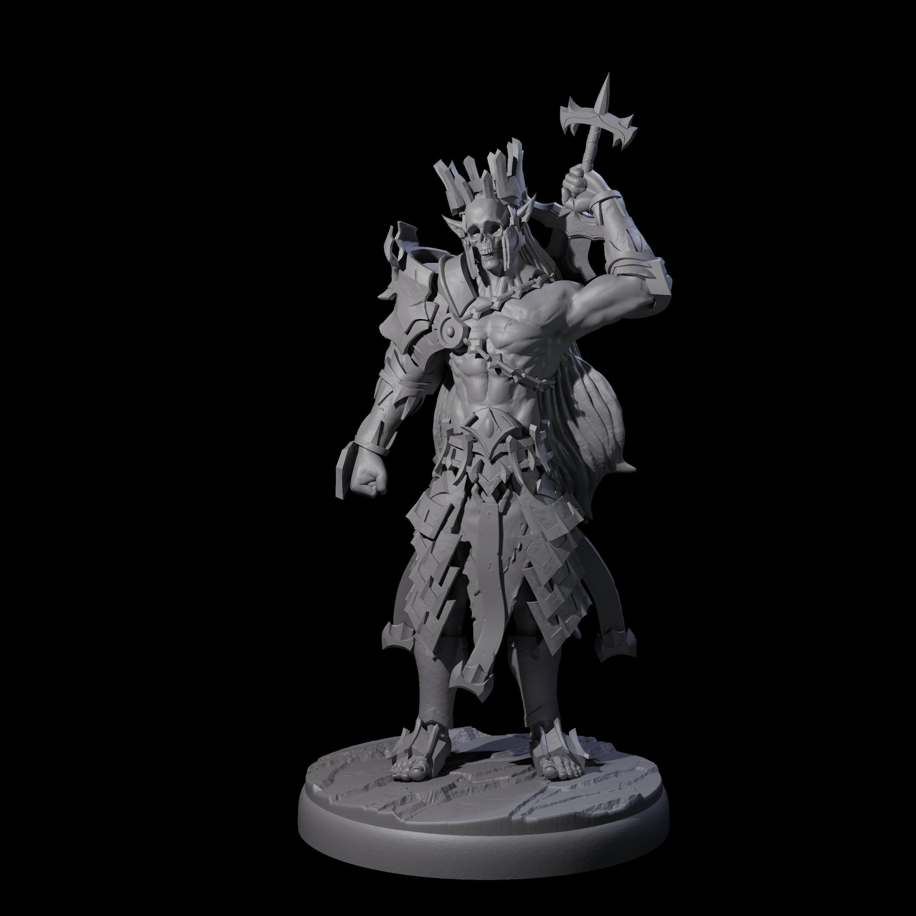 Deadly Dark Elf Marauder H Miniature for Dungeons and Dragons, Pathfinder or other TTRPGs