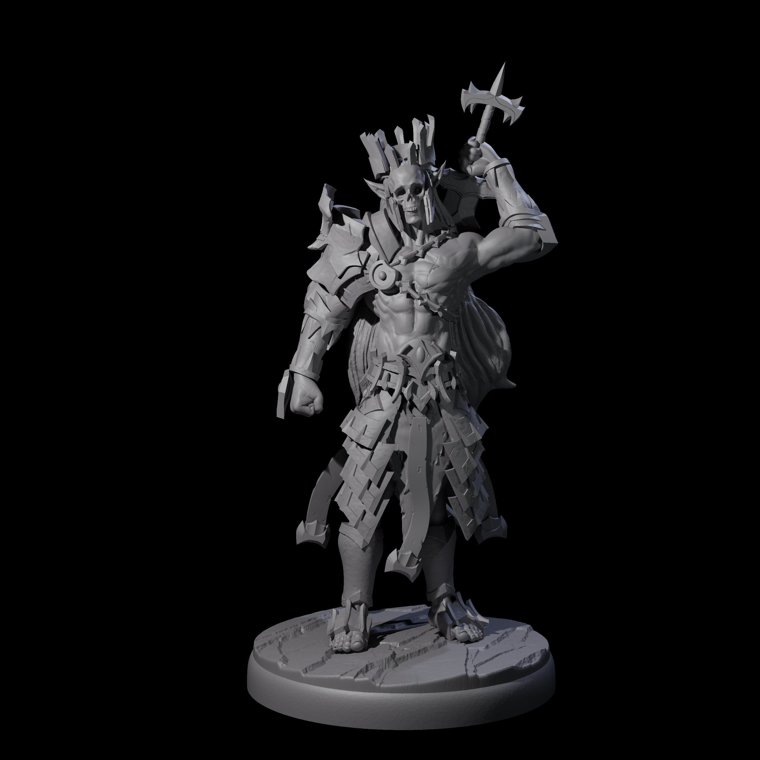 Deadly Dark Elf Marauder H Miniature for Dungeons and Dragons, Pathfinder or other TTRPGs