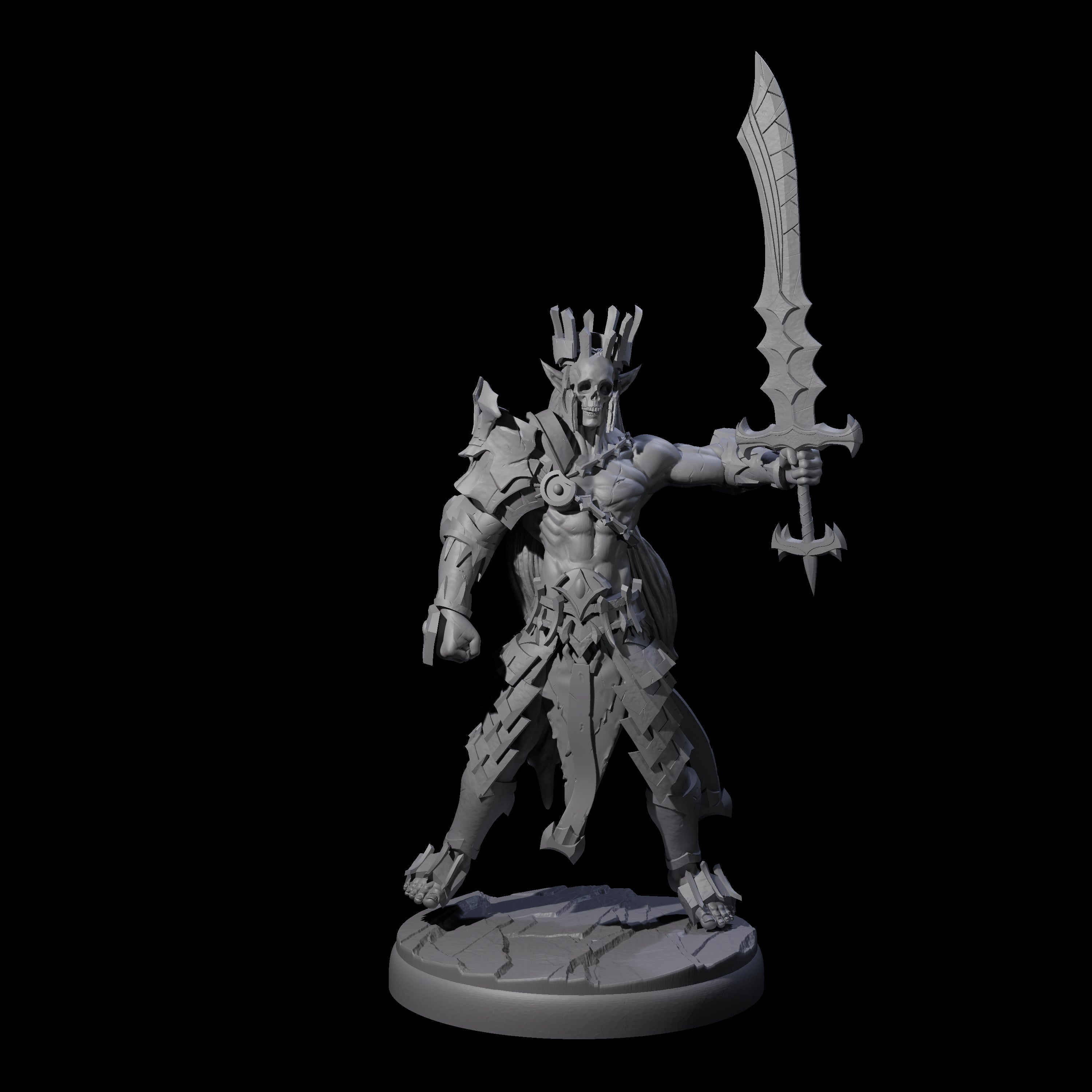 Deadly Dark Elf Marauder I Miniature for Dungeons and Dragons, Pathfinder or other TTRPGs
