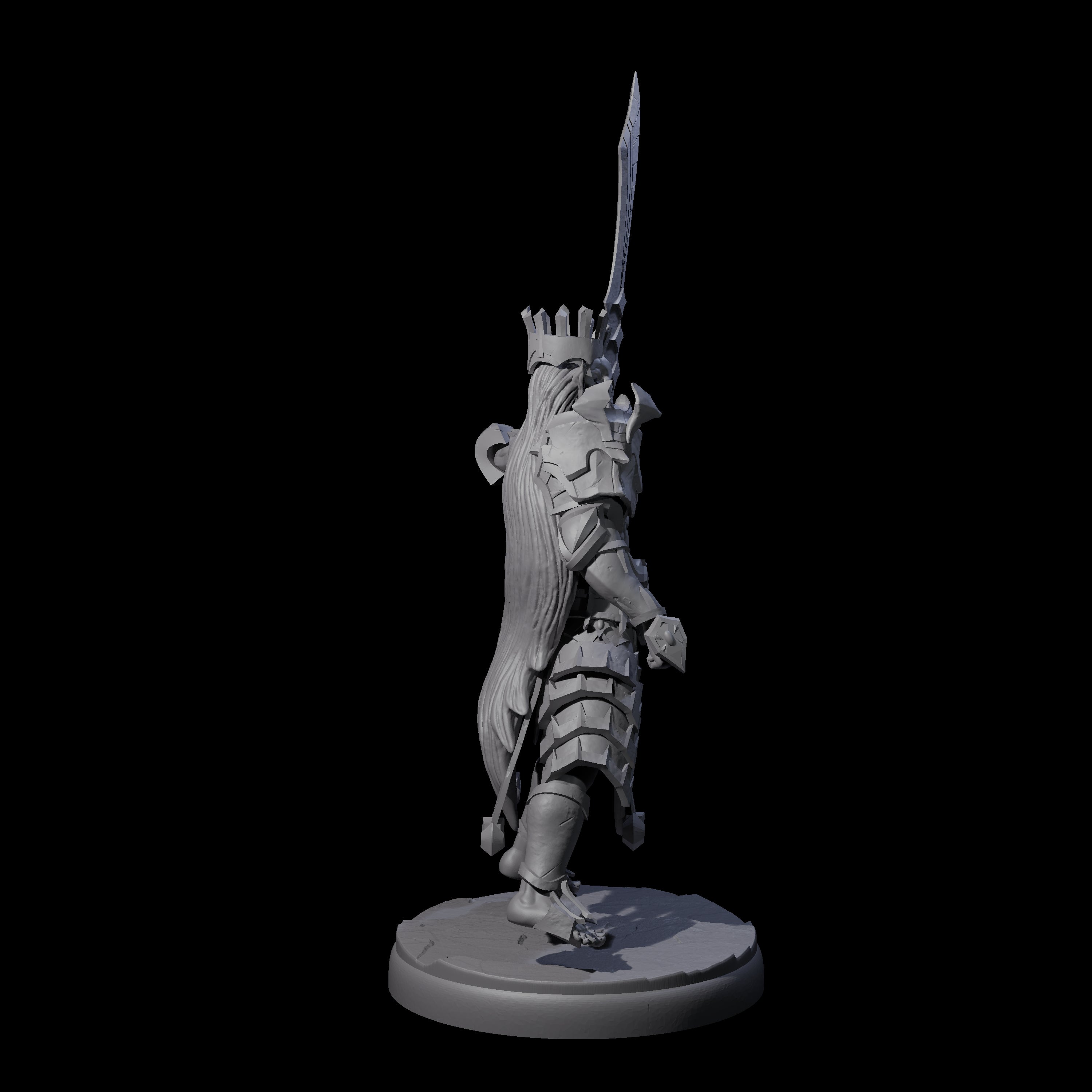 Deadly Dark Elf Marauder I Miniature for Dungeons and Dragons, Pathfinder or other TTRPGs