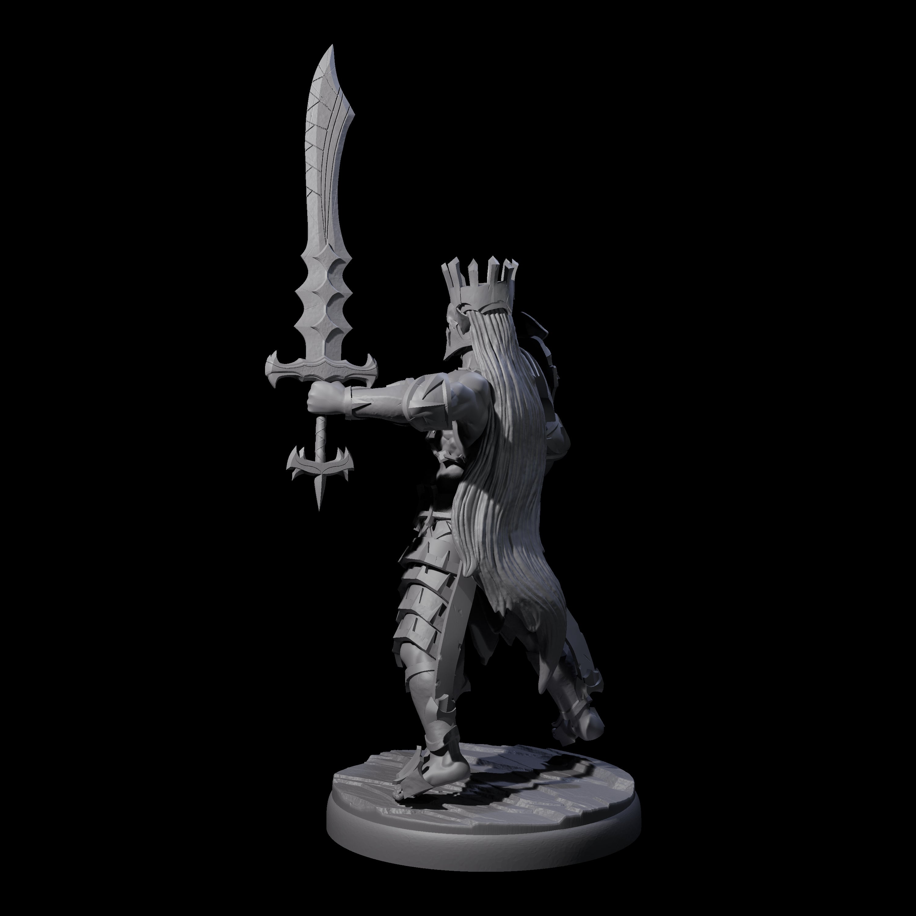 Deadly Dark Elf Marauder I Miniature for Dungeons and Dragons, Pathfinder or other TTRPGs