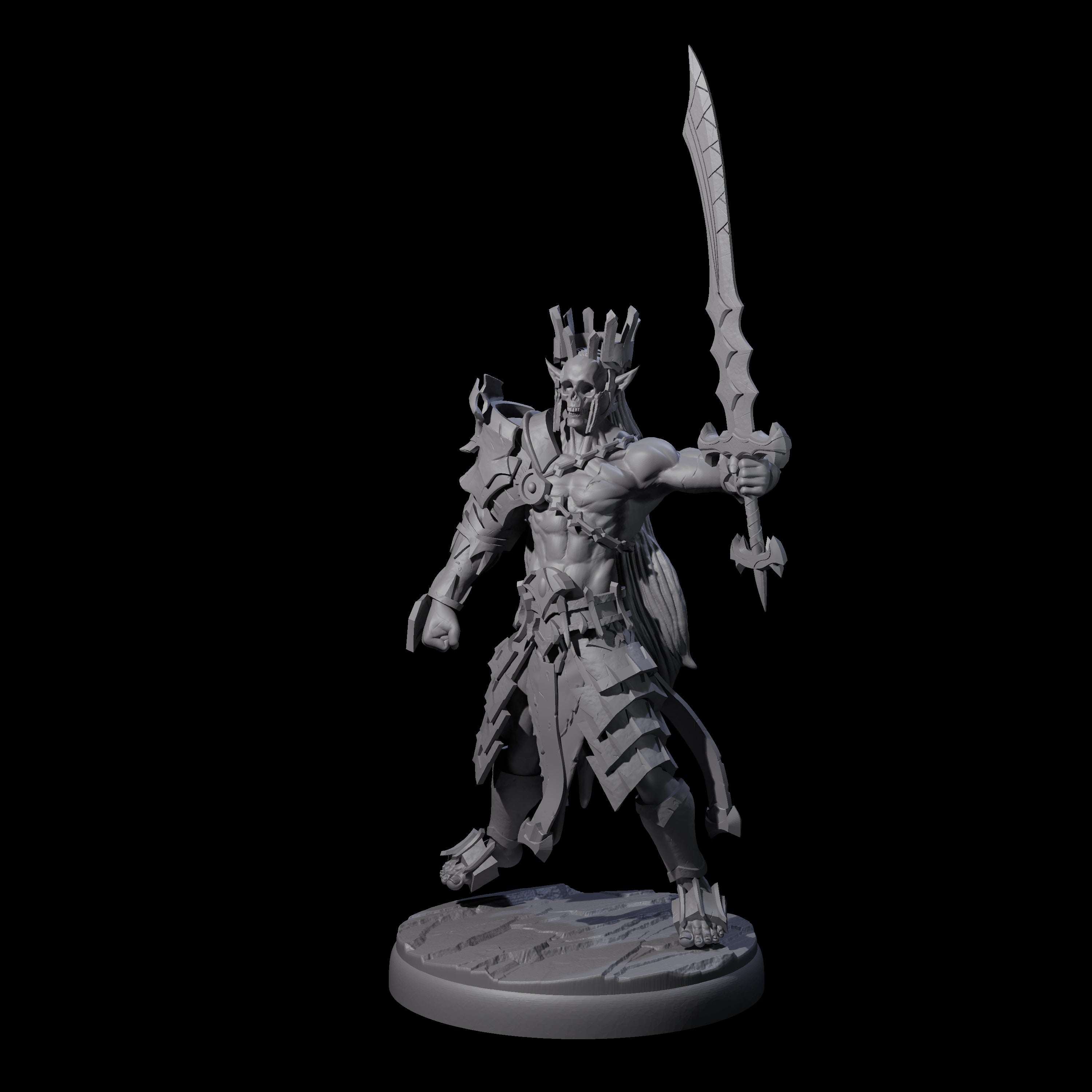 Deadly Dark Elf Marauder I Miniature for Dungeons and Dragons, Pathfinder or other TTRPGs