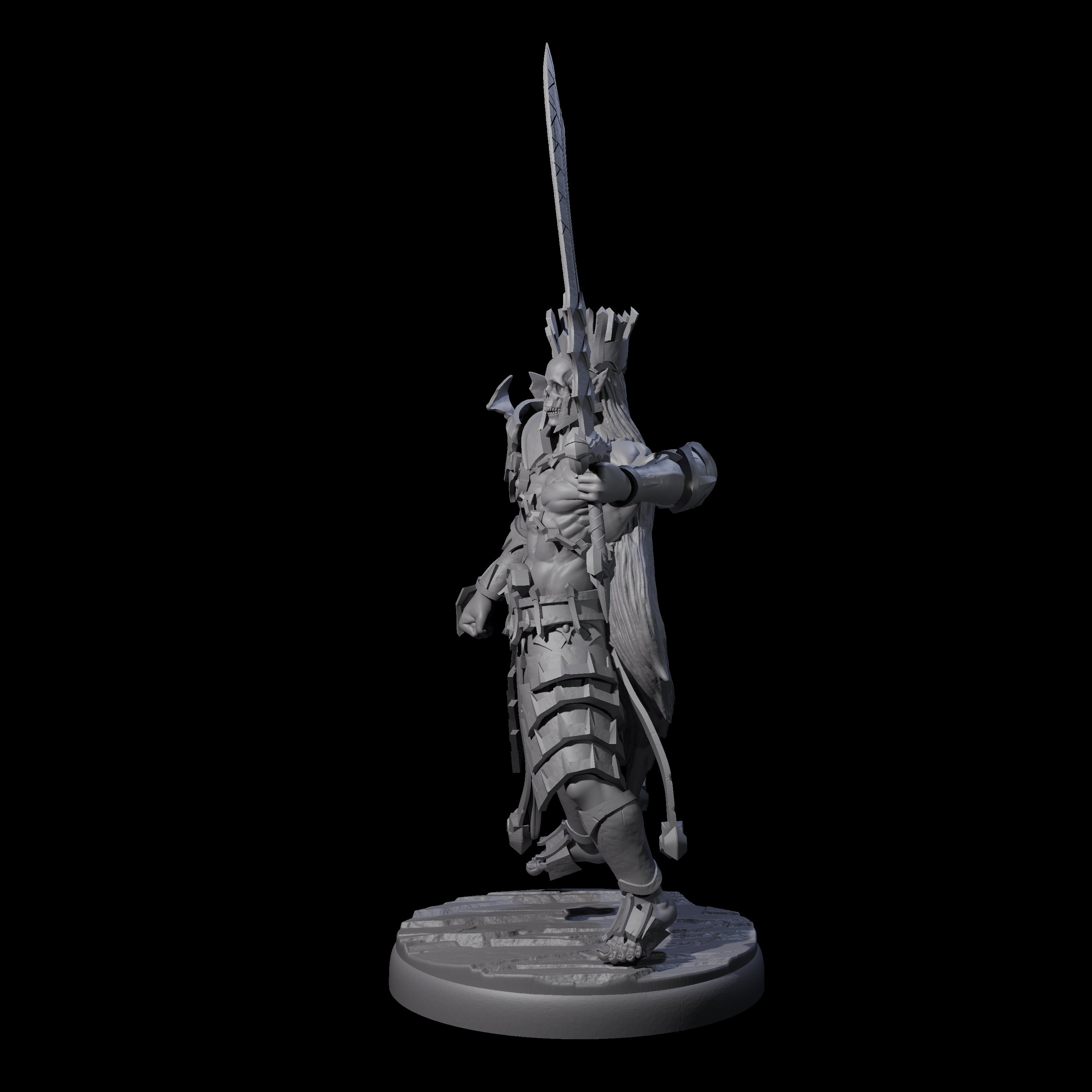 Deadly Dark Elf Marauder I Miniature for Dungeons and Dragons, Pathfinder or other TTRPGs