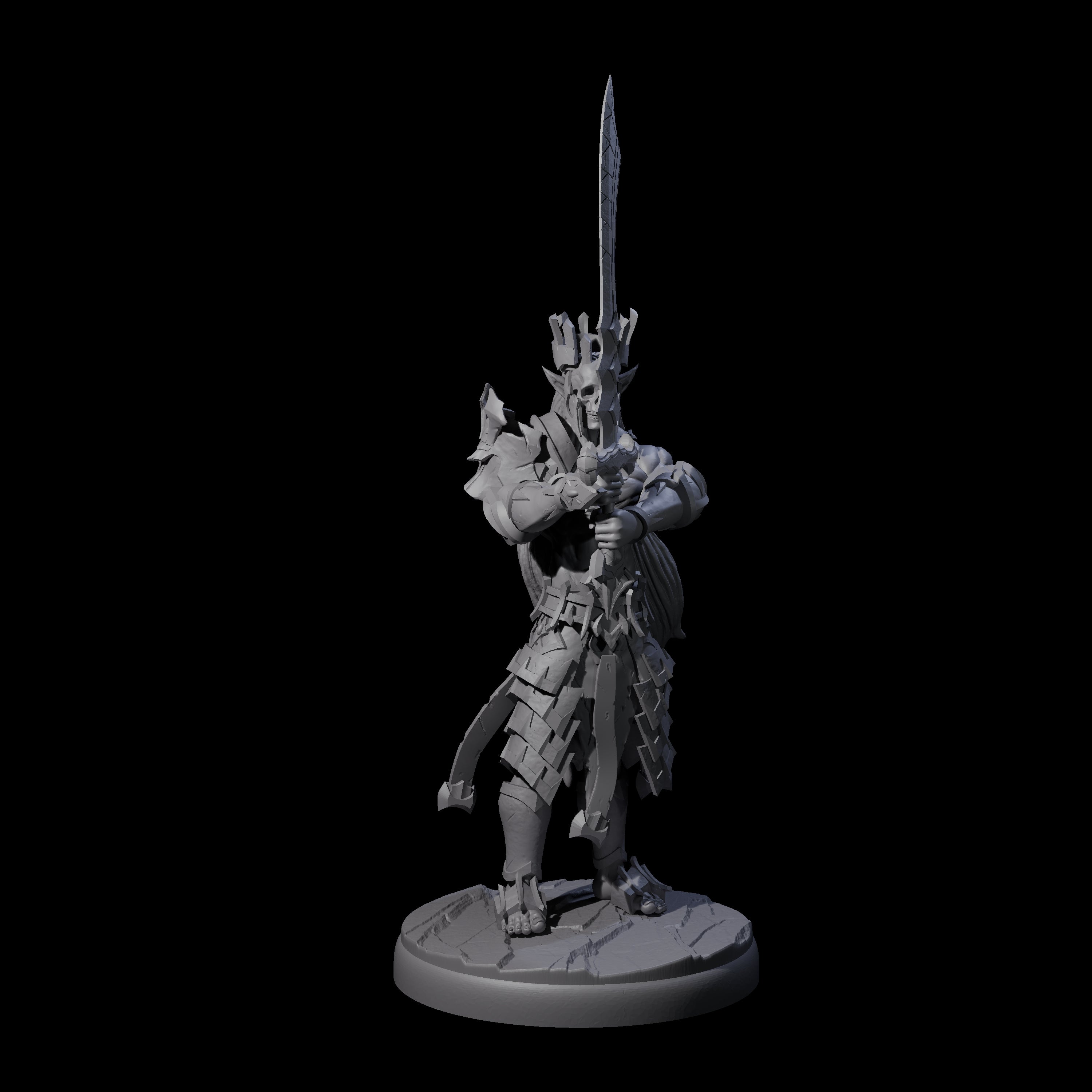 Deadly Dark Elf Marauder J Miniature for Dungeons and Dragons, Pathfinder or other TTRPGs