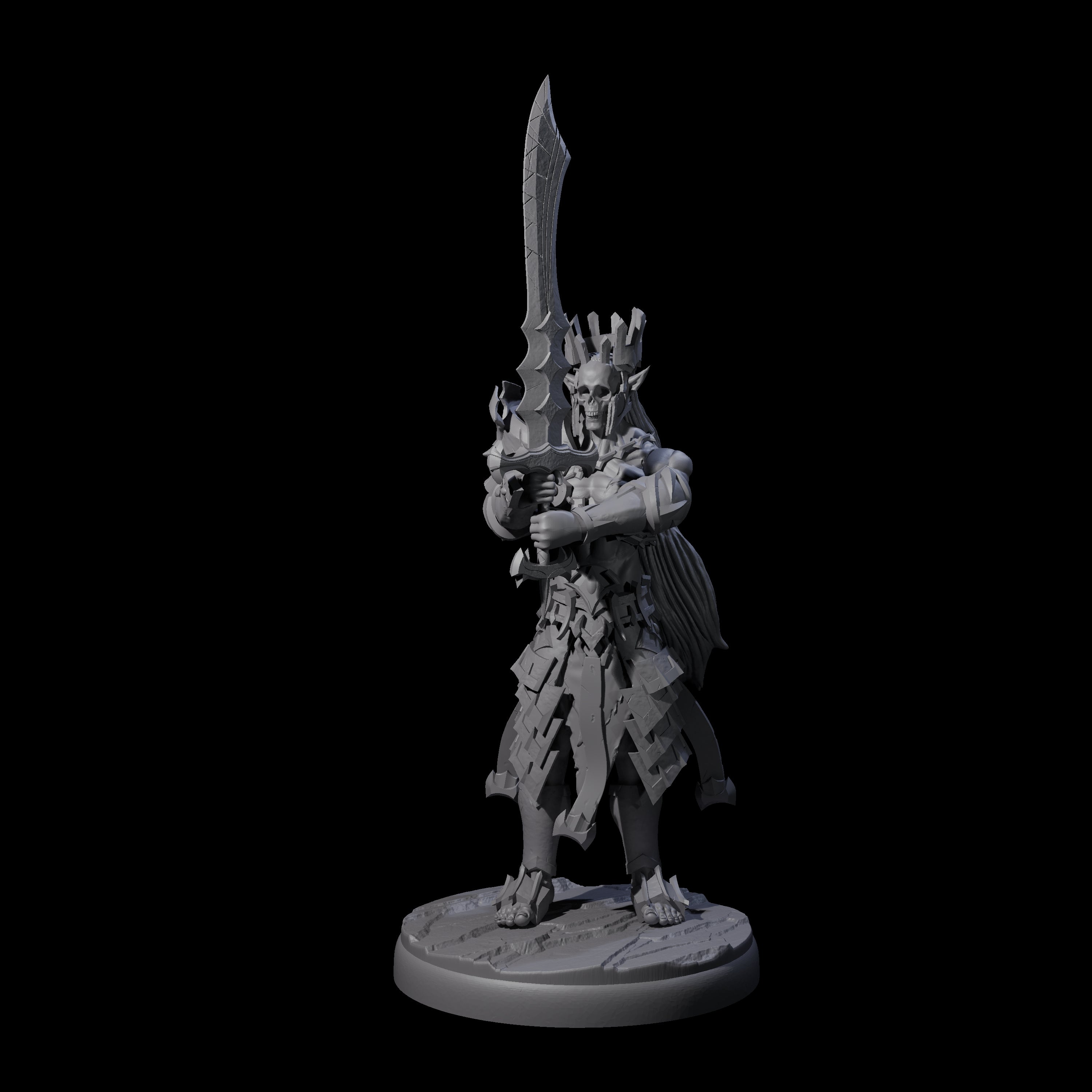 Deadly Dark Elf Marauder J Miniature for Dungeons and Dragons, Pathfinder or other TTRPGs