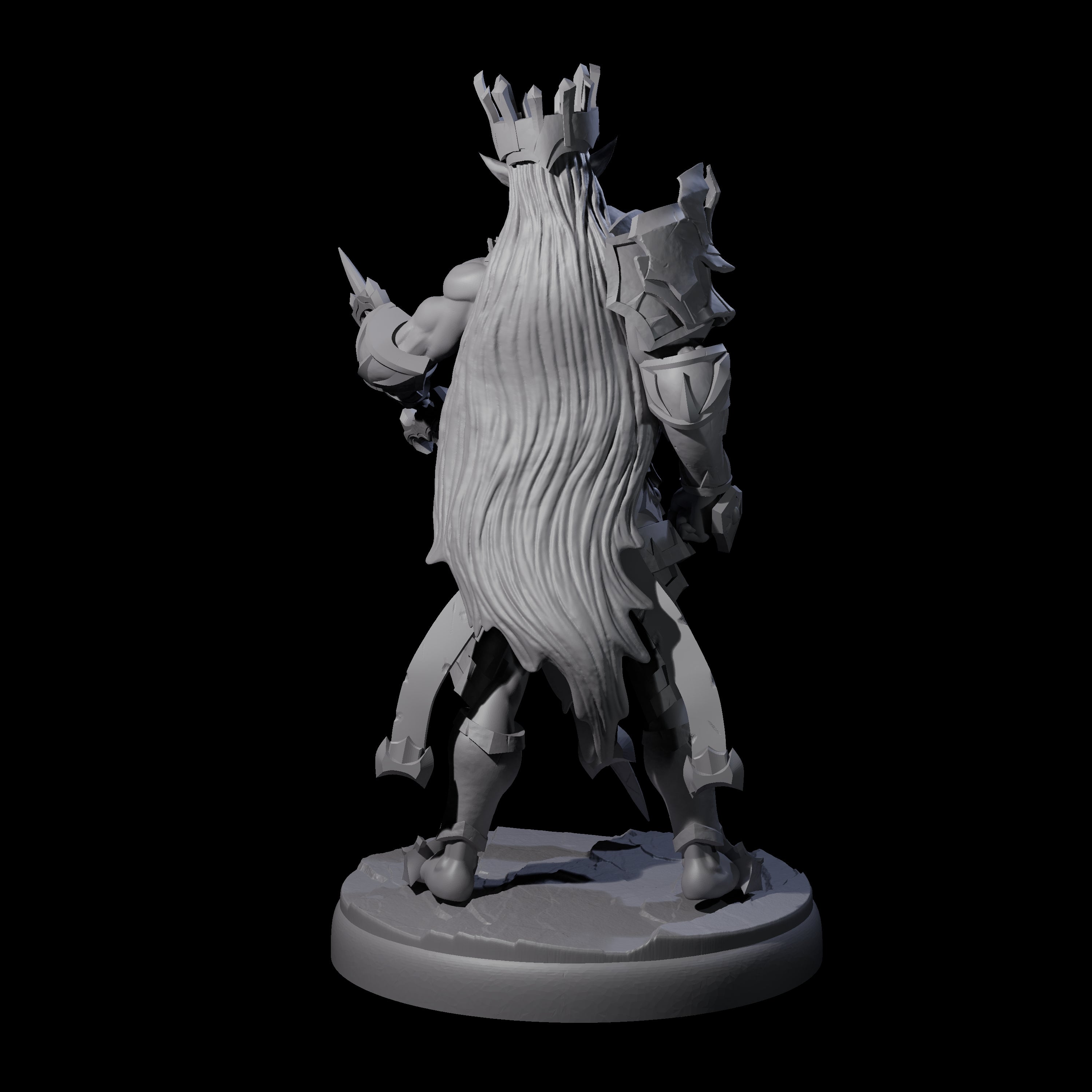 Deadly Dark Elf Marauder K Miniature for Dungeons and Dragons, Pathfinder or other TTRPGs