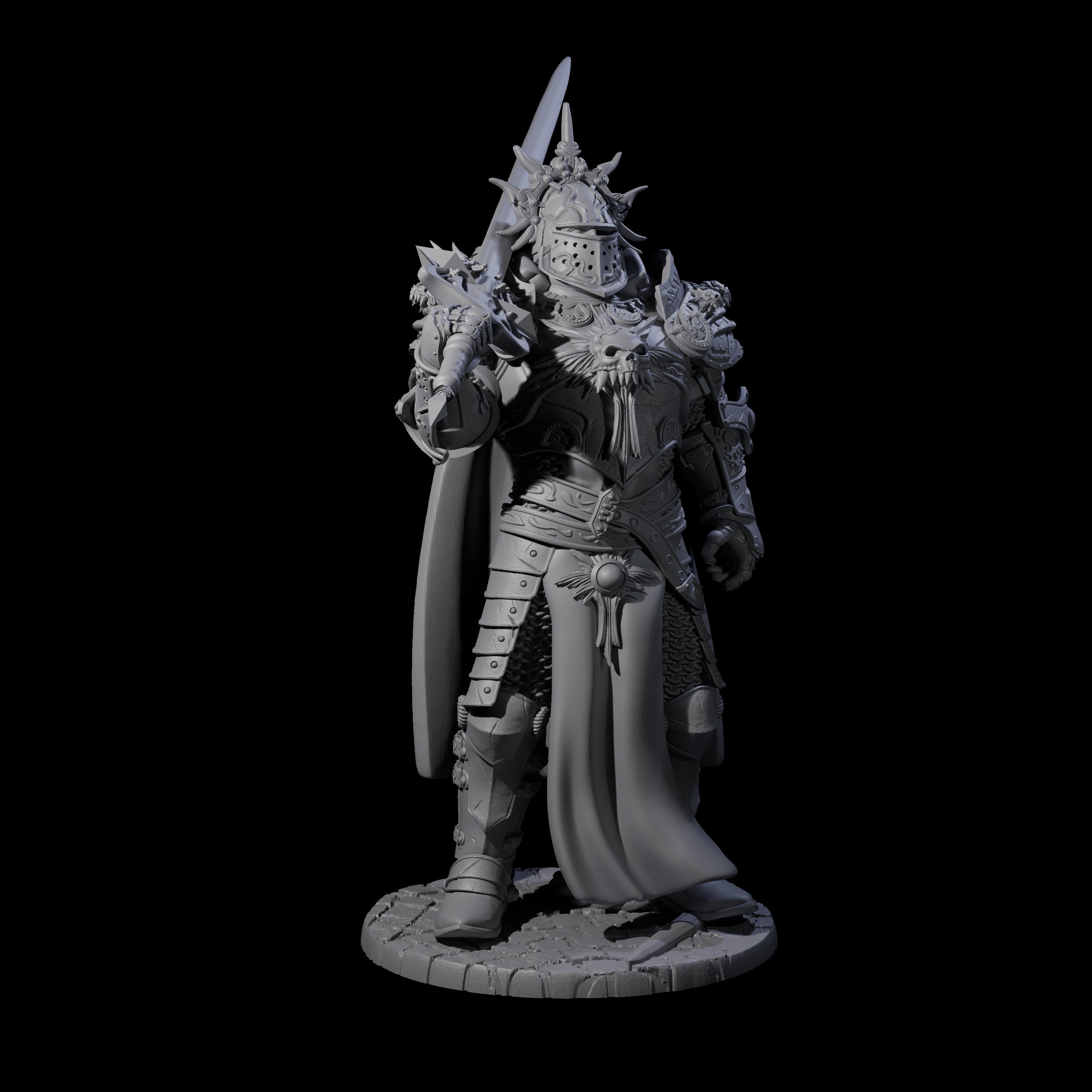 Deadly Royal Champion Miniature for Dungeons and Dragons, Pathfinder or other TTRPGs