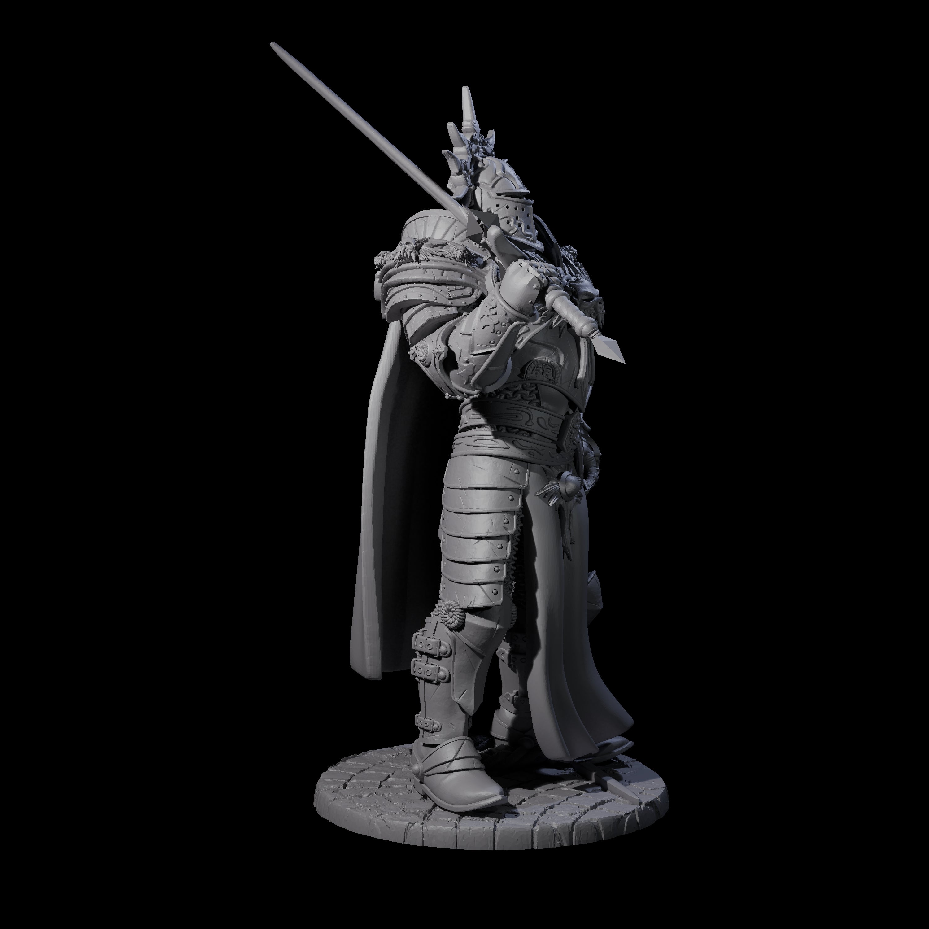 Deadly Royal Champion Miniature for Dungeons and Dragons, Pathfinder or other TTRPGs