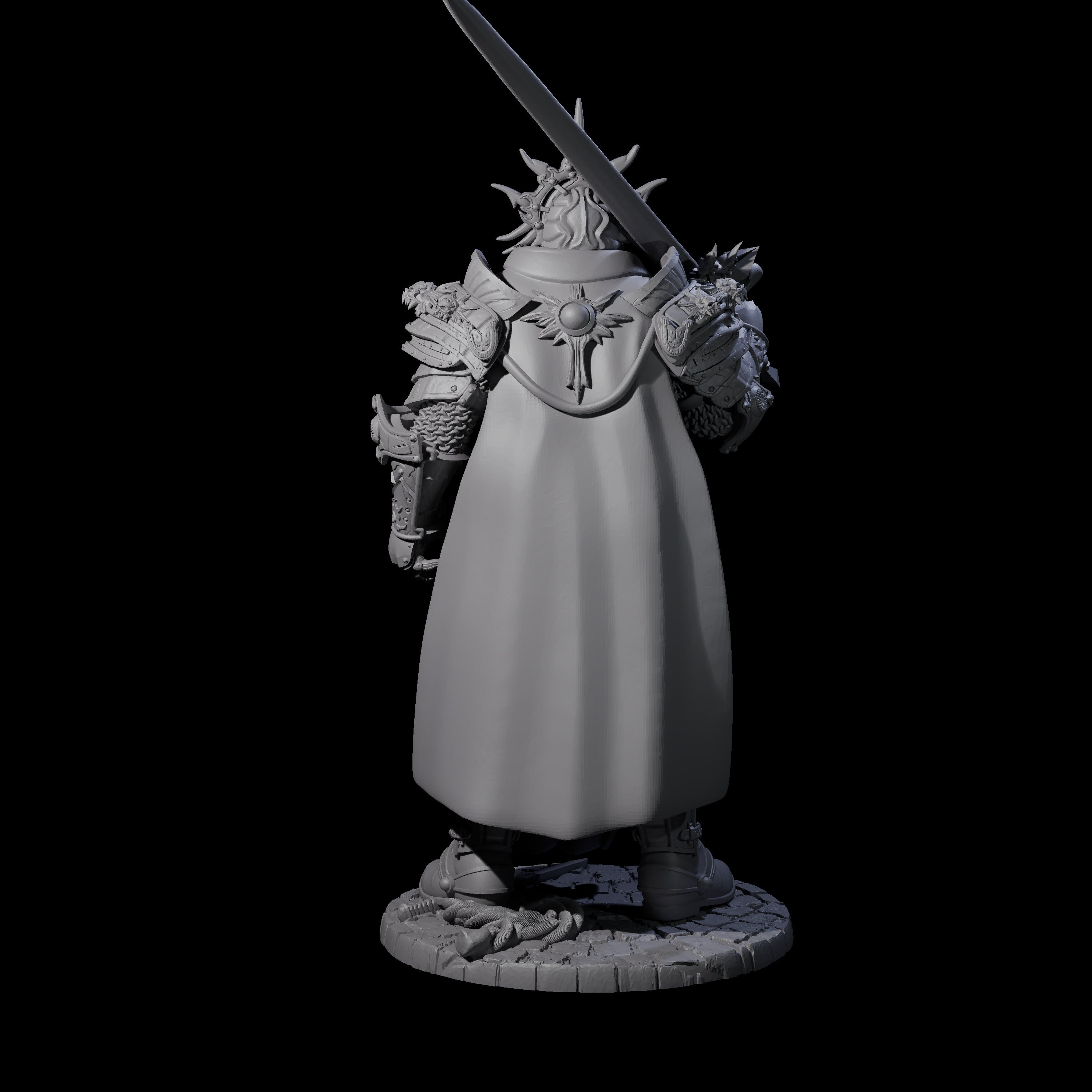 Deadly Royal Champion Miniature for Dungeons and Dragons, Pathfinder or other TTRPGs