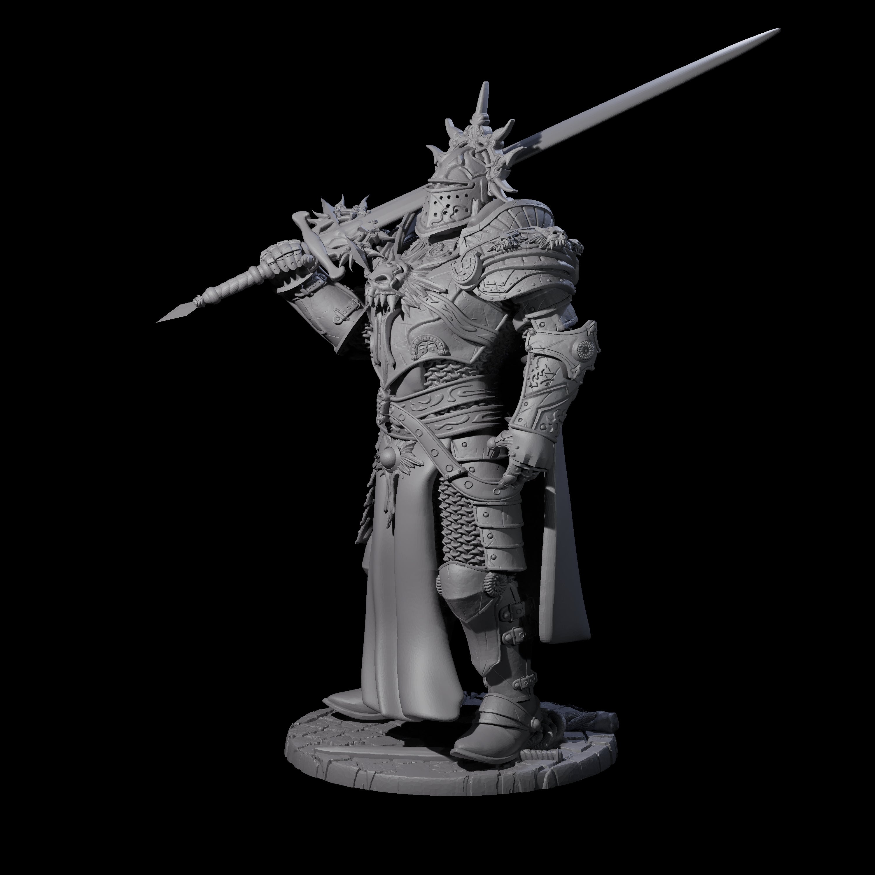 Deadly Royal Champion Miniature for Dungeons and Dragons, Pathfinder or other TTRPGs