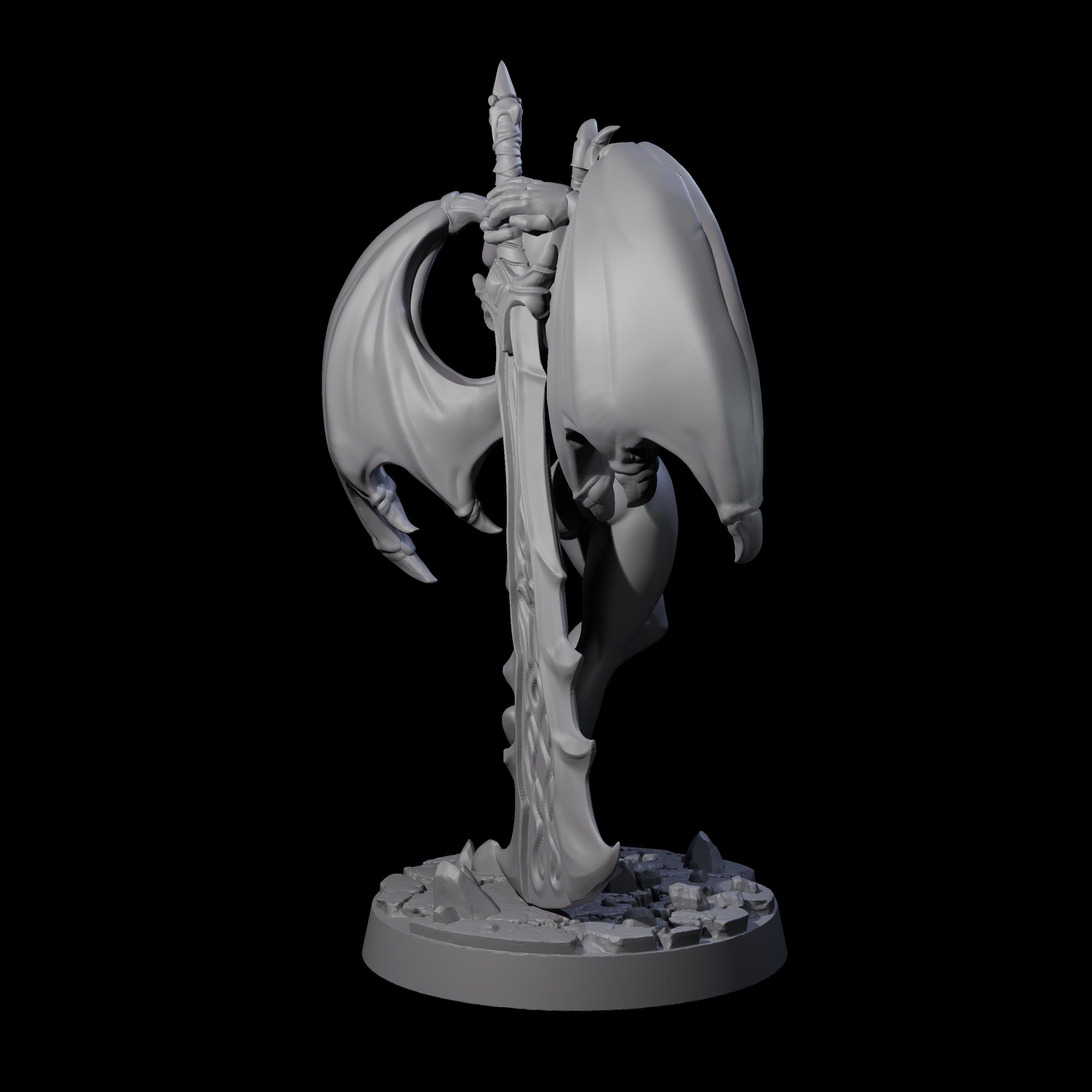 Deadly Succubus Miniature for Dungeons and Dragons, Pathfinder or other TTRPGs