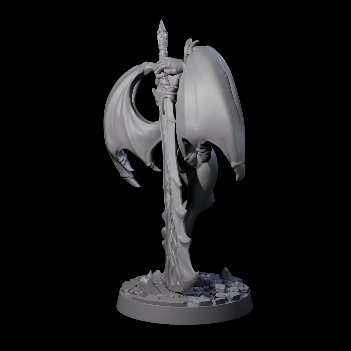 Deadly Succubus Miniature for Dungeons and Dragons, Pathfinder or other TTRPGs