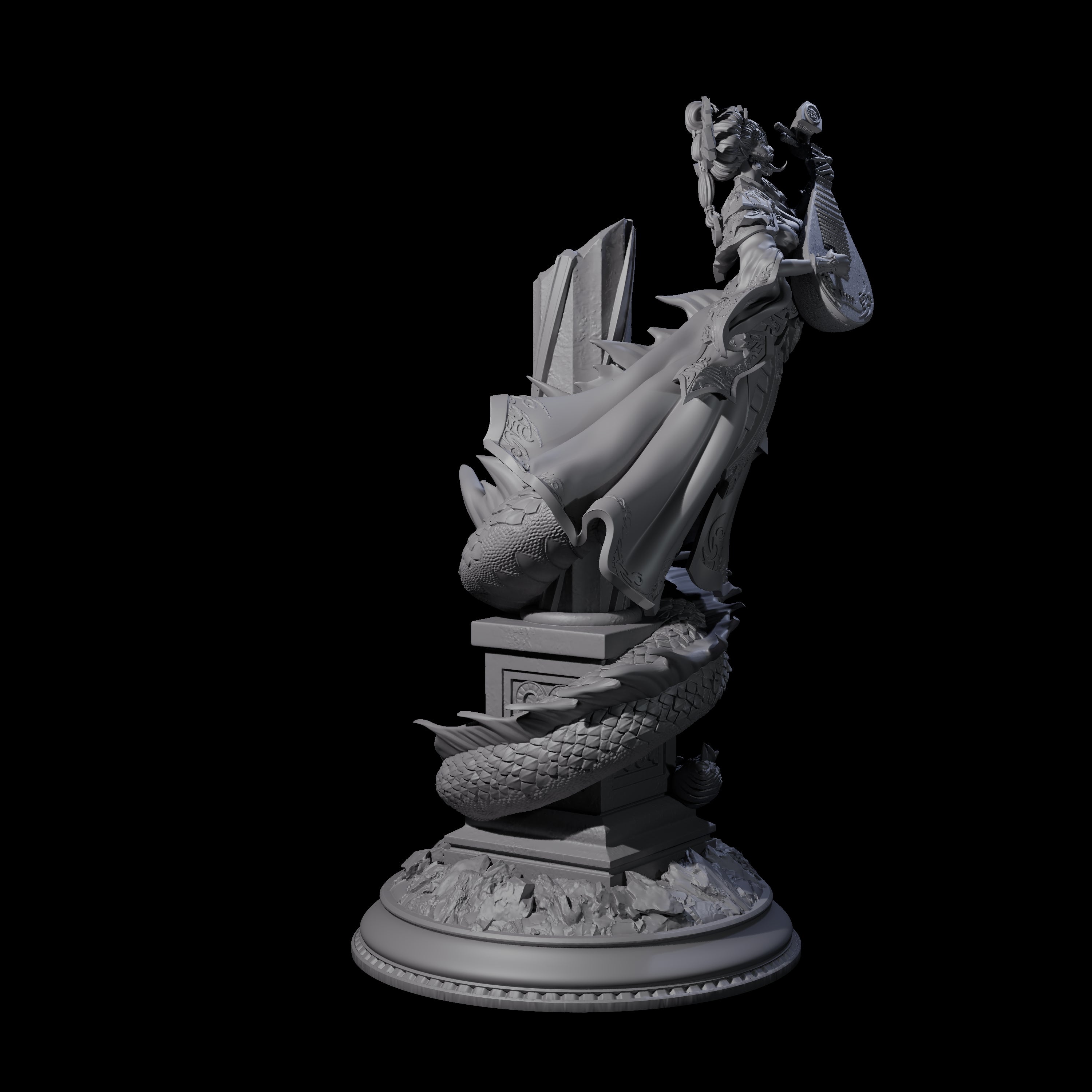 Deceitful Lamia Miniature for Dungeons and Dragons, Pathfinder or other TTRPGs