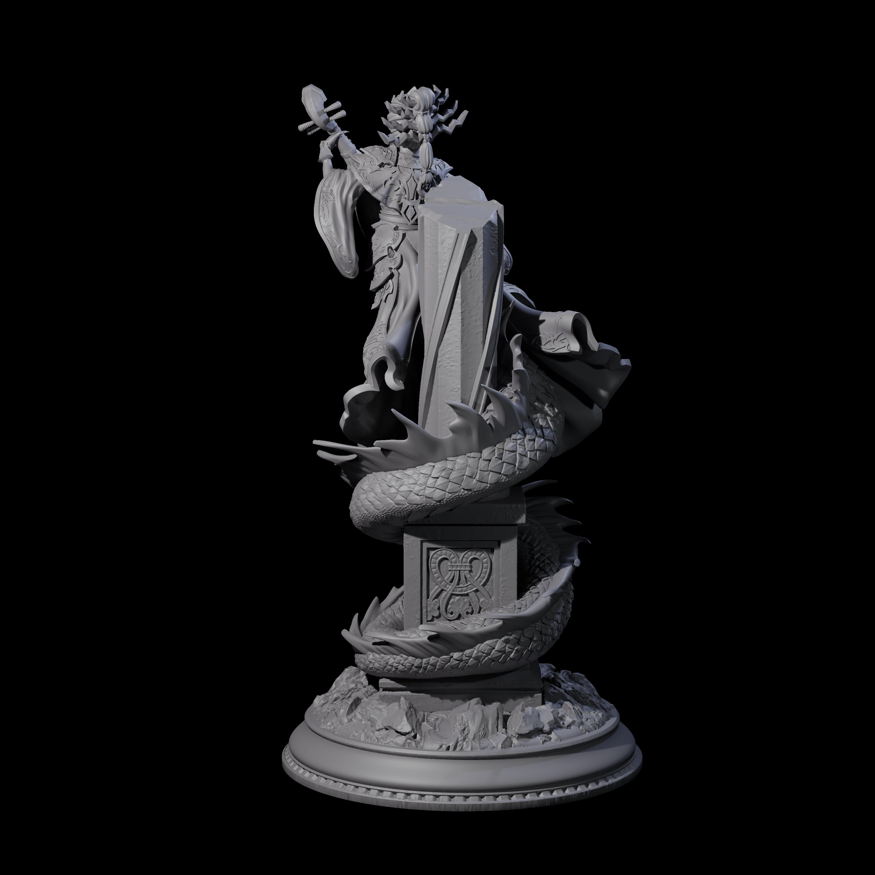 Deceitful Lamia Miniature for Dungeons and Dragons, Pathfinder or other TTRPGs