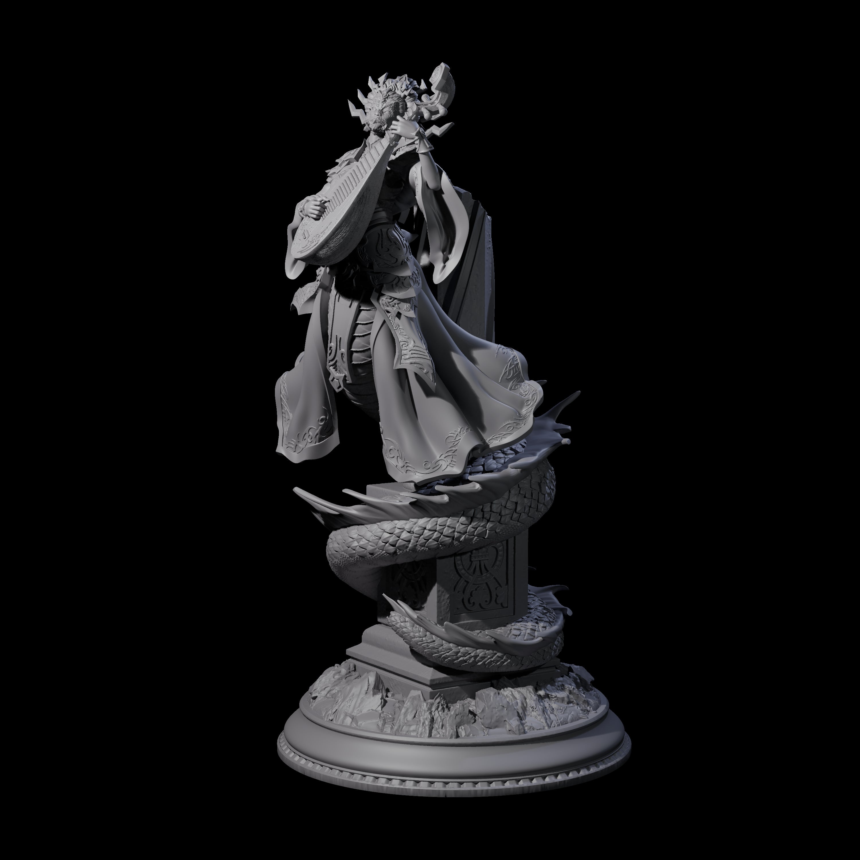 Deceitful Lamia Miniature for Dungeons and Dragons, Pathfinder or other TTRPGs