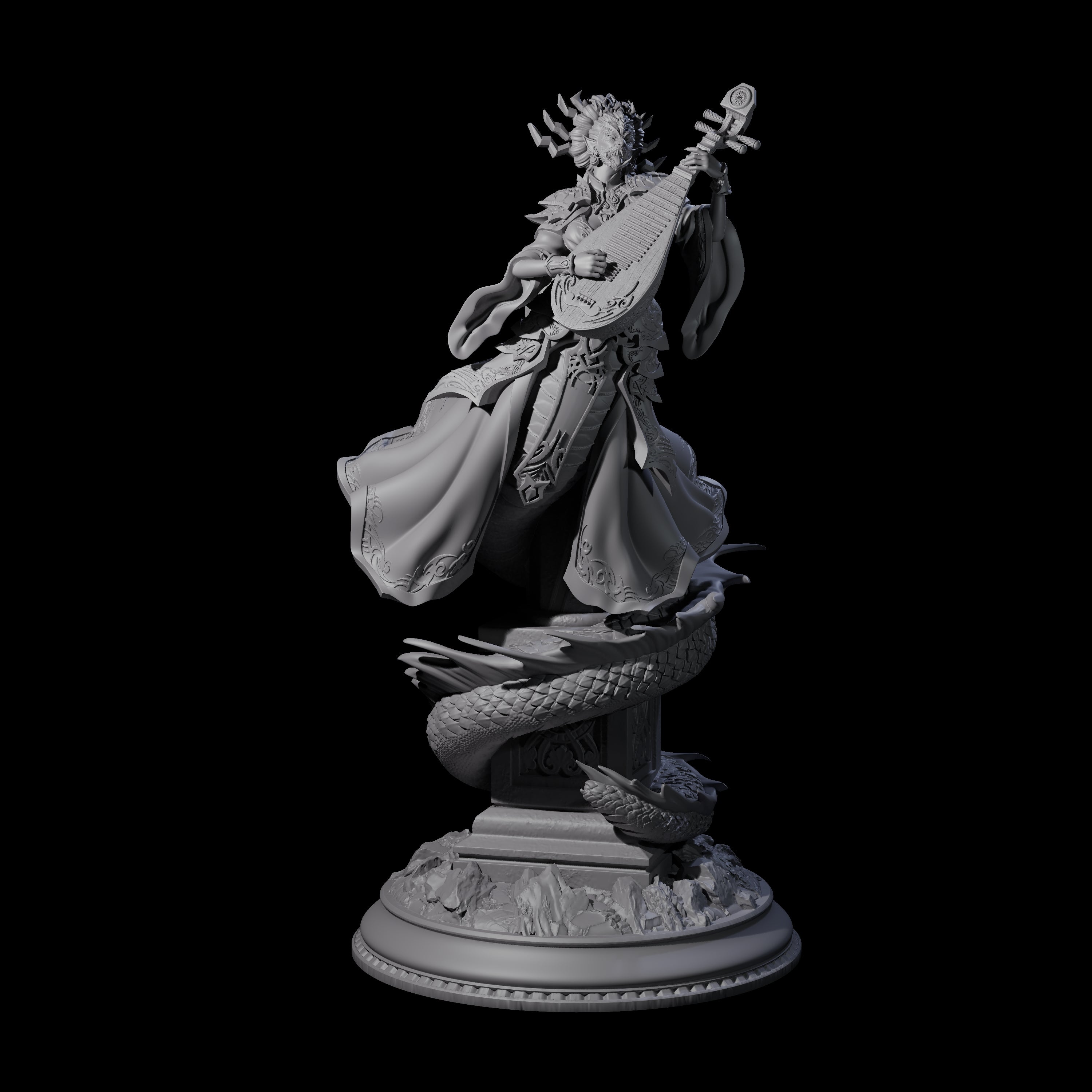 Deceitful Lamia Miniature for Dungeons and Dragons, Pathfinder or other TTRPGs